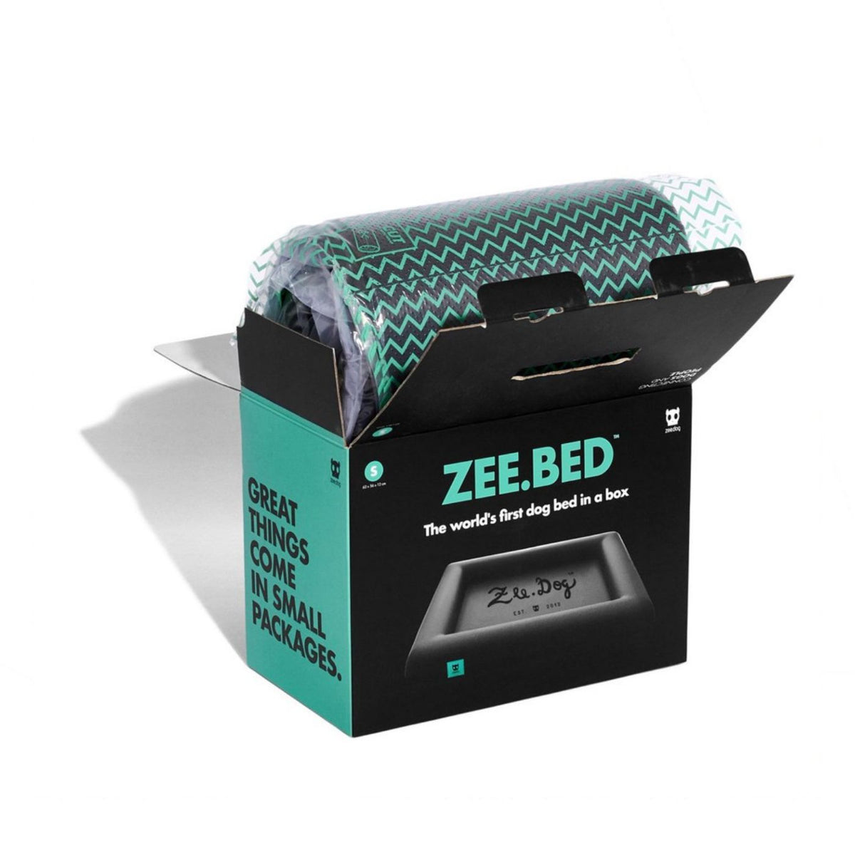Zee.Dog Cuscino Letto per Cani Zee.Bed Skull