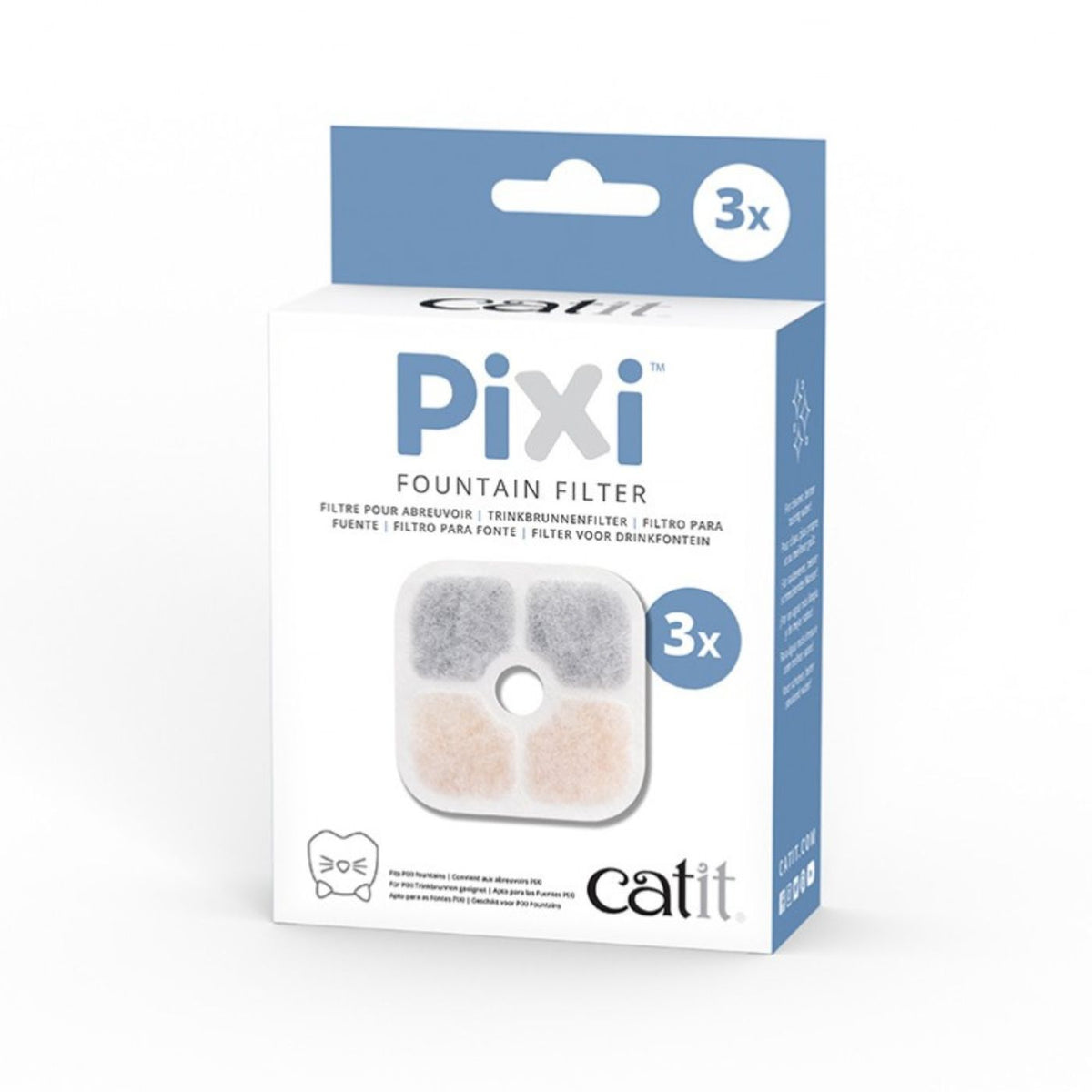 Catit Filtri per Fontana Automatica per Gatti Pixi