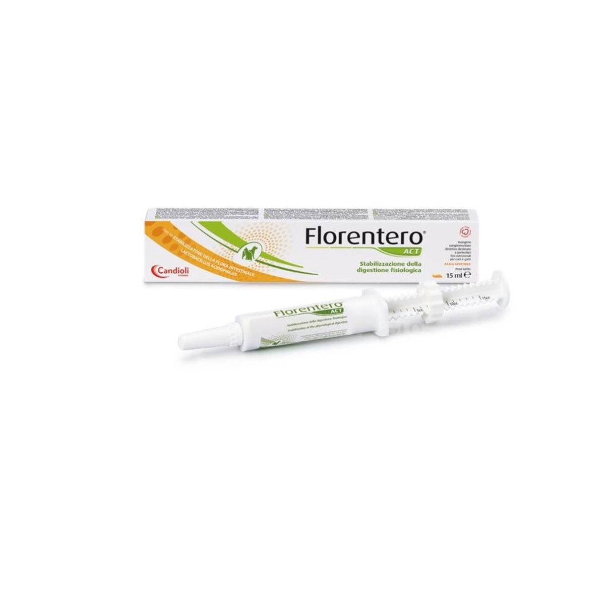 Florentero ACT Pasta per Cani e Gatti Tubetto da 15 ml Candioli
