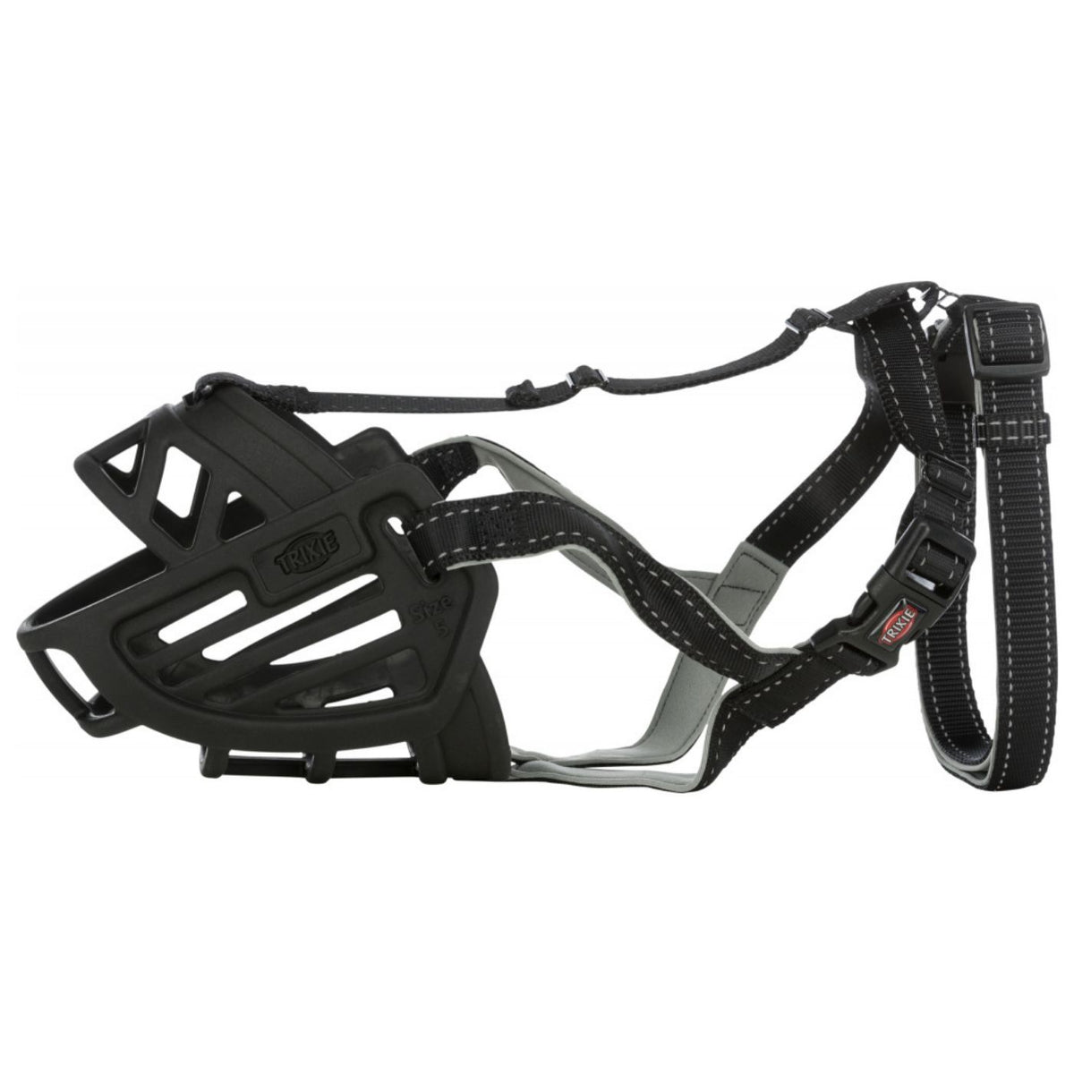 Trixie Museruola Flex Muzzle in Gomma per Cani
