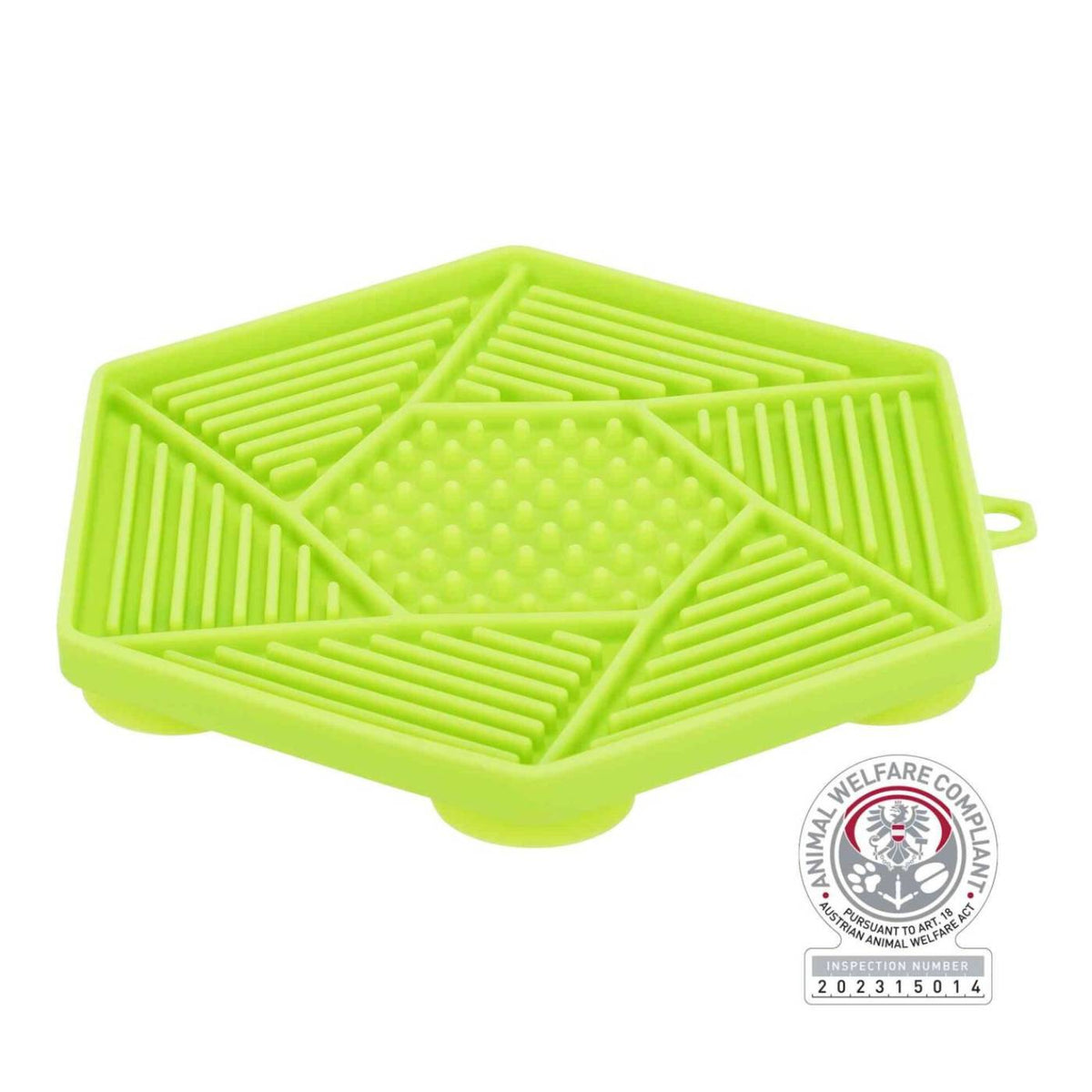 Trixie Tappetino Lick’n'Snack per Cani in Silicone con Ventose 17 cm Verde