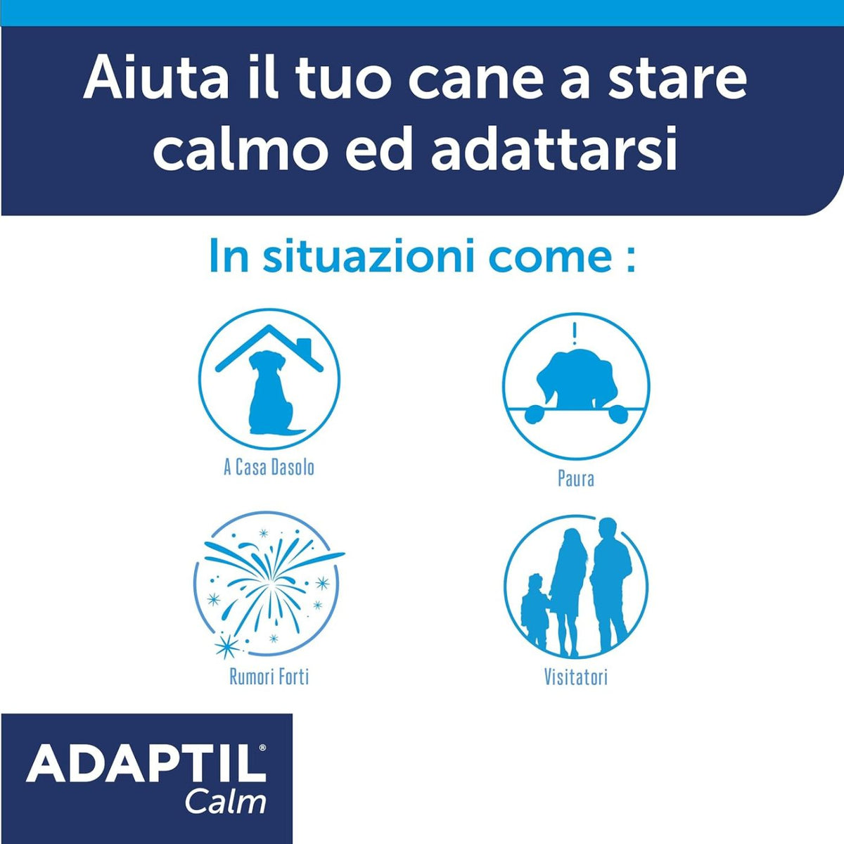 Adaptil® Calm per Cani Diffusore+Ricarica 30 Giorni 48 ml