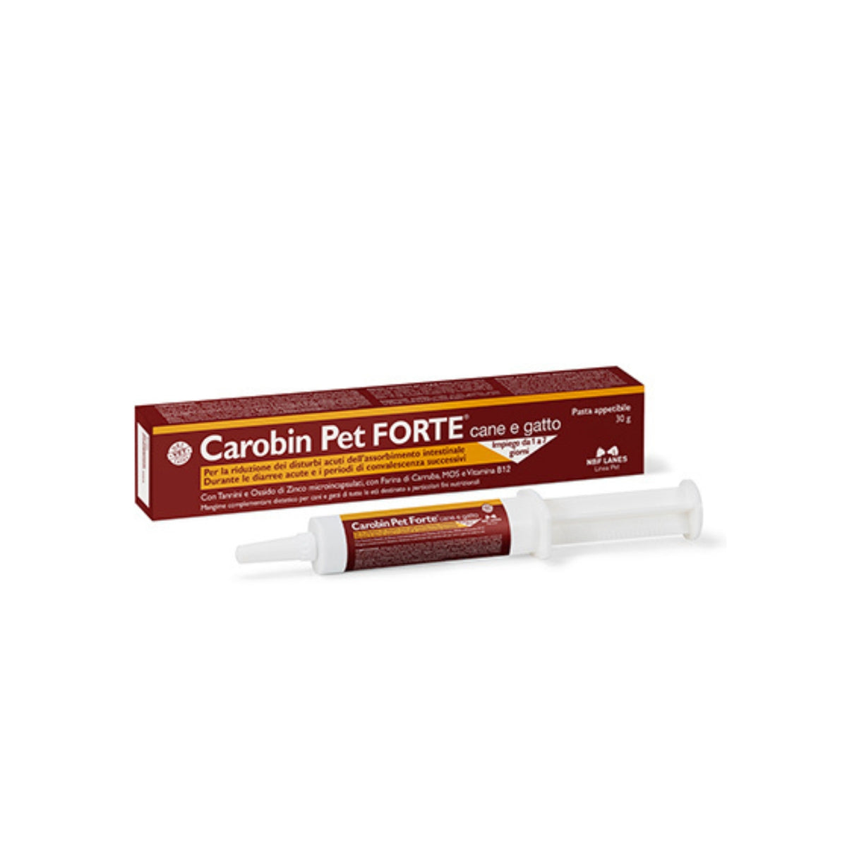Carobin Pet Forte Integratore per Cani e Gatti Pasta 30 gr Nbf Lanes