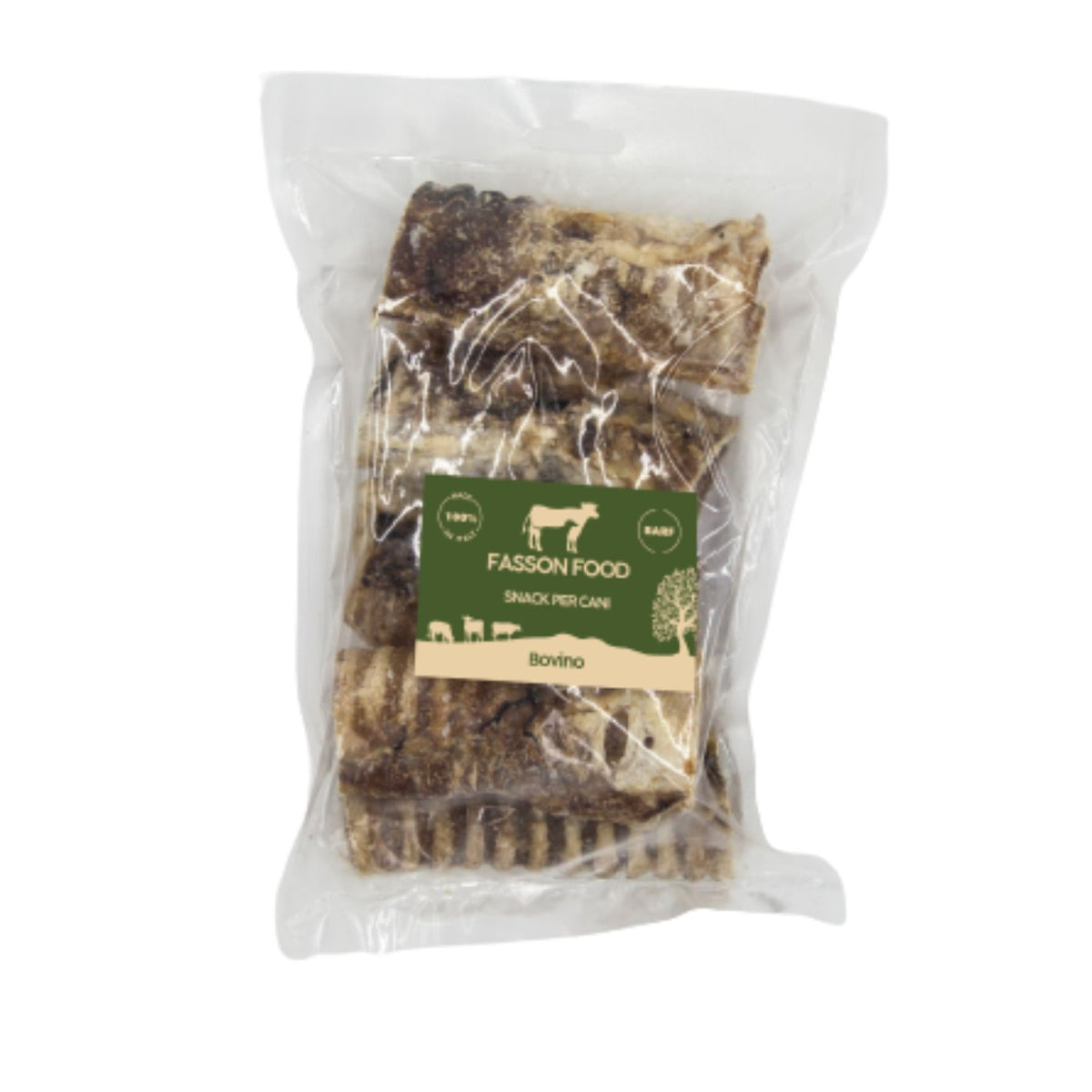 Fasson Food Trachea Bovina Masticativo per Cani Filiera Piemontese