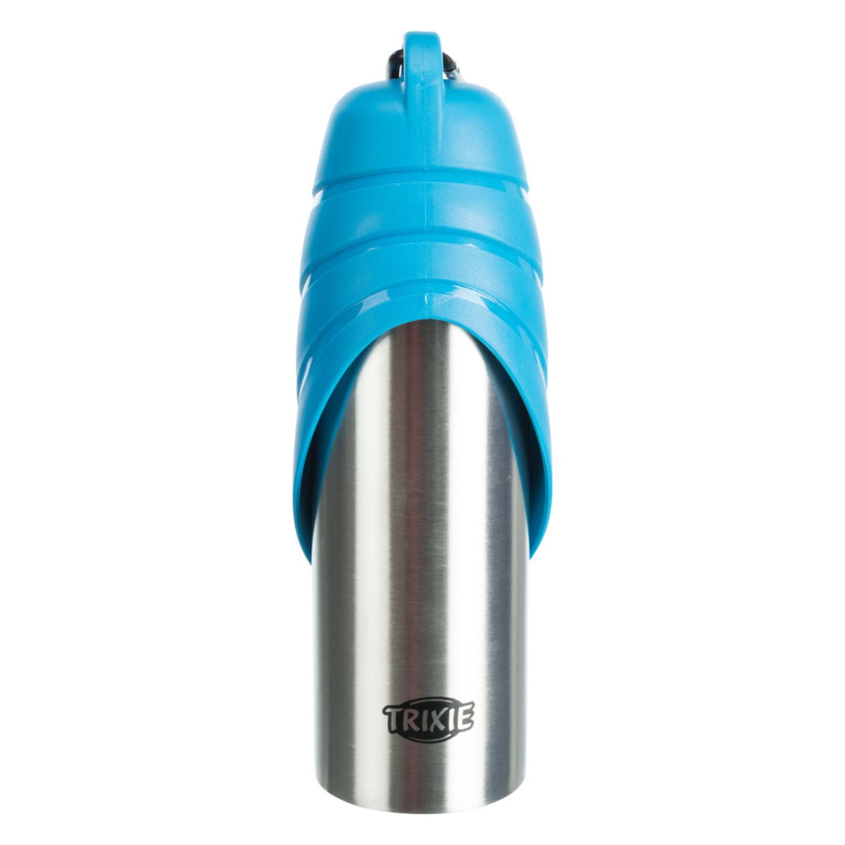Trixie Borraccia con Ciotola Acciaio/Plastica 750 ml per Cani Colori Assortiti
