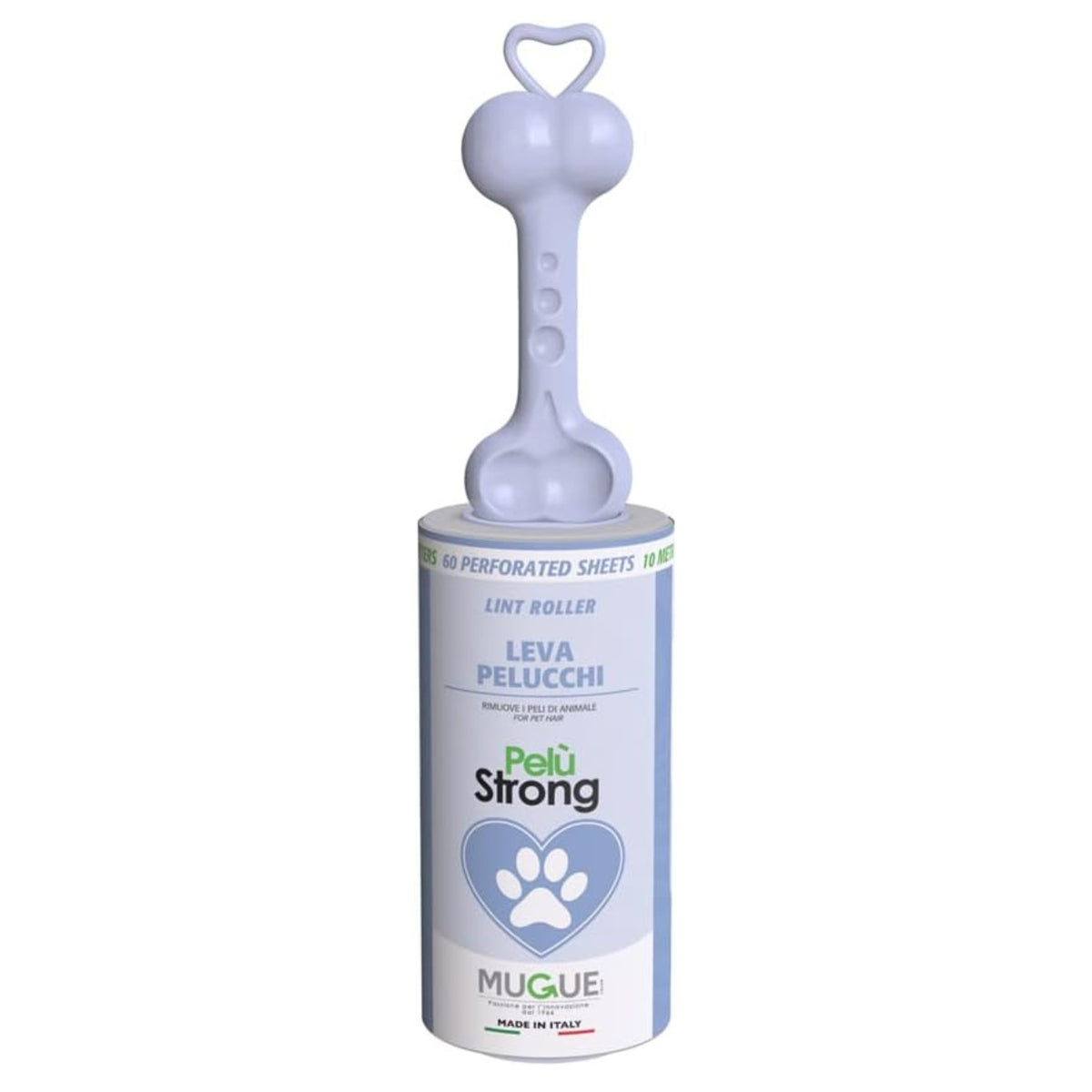 Mugue Spazzola Adesiva Leva Pelucchi Pelu' Strong Pet 10mt