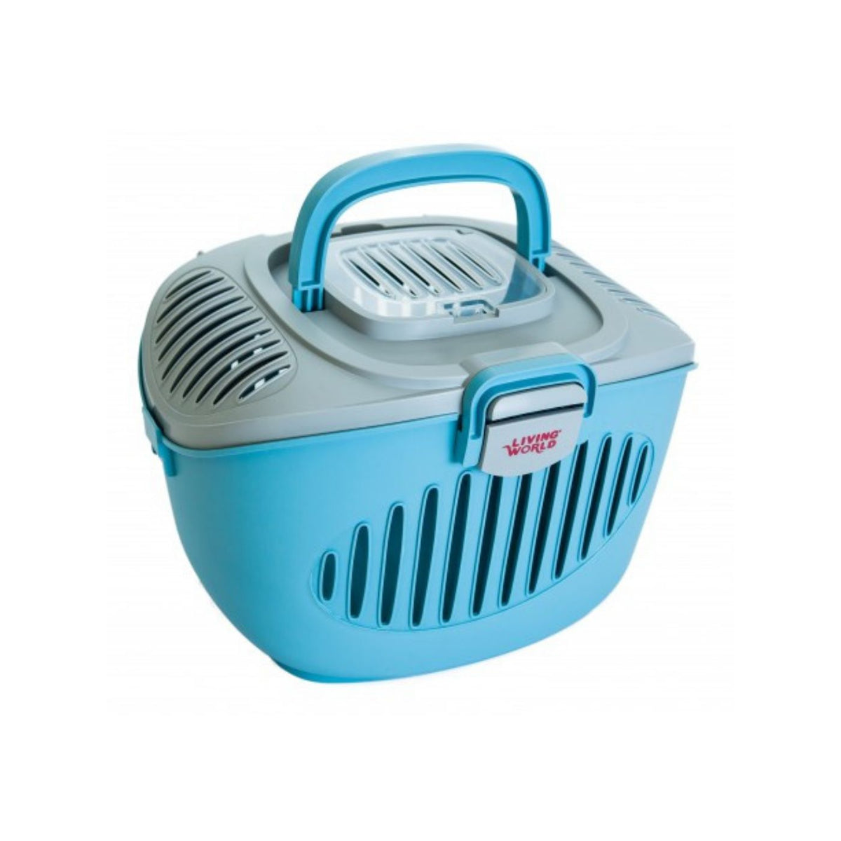 Living World Trasportino per Piccoli Animali Paws2Go in Plastica 36 x 28 x 25 cm