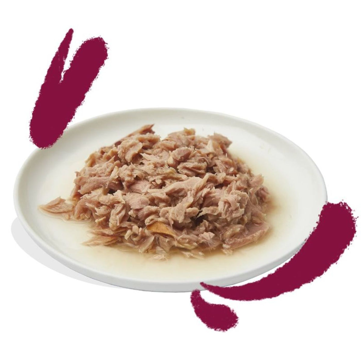 Edgard &amp; Cooper Sfilaccetti per Gatti Adulti Tonno Fresco con Pollo in Brodo di Pesce 70 g