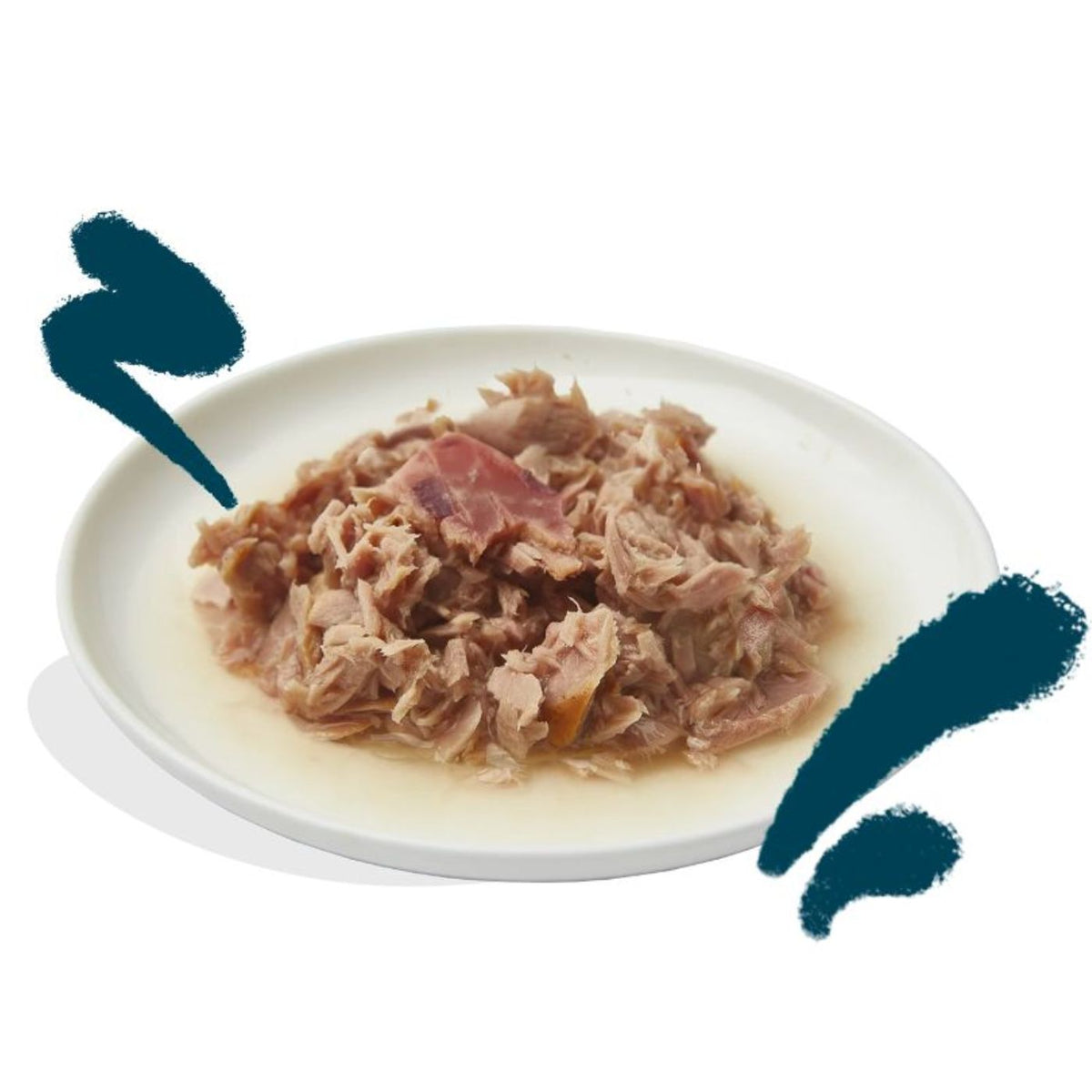 Edgard &amp; Cooper Sfilaccetti per Gatti Adulti Tonno Fresco con Calamari in Brodo di Pesce 70 g