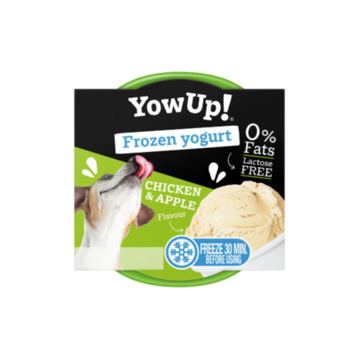 YowUp Frozen Yogurt Gelato per Cani Pollo e Mela 110 g
