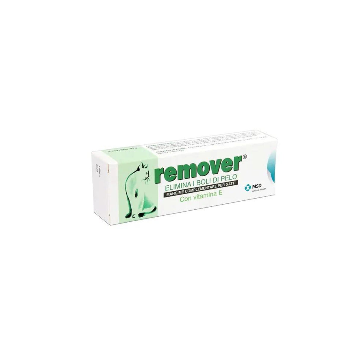 Remover® Pasta 20 gr Msd Elimina i Boli di Pelo per Gatti