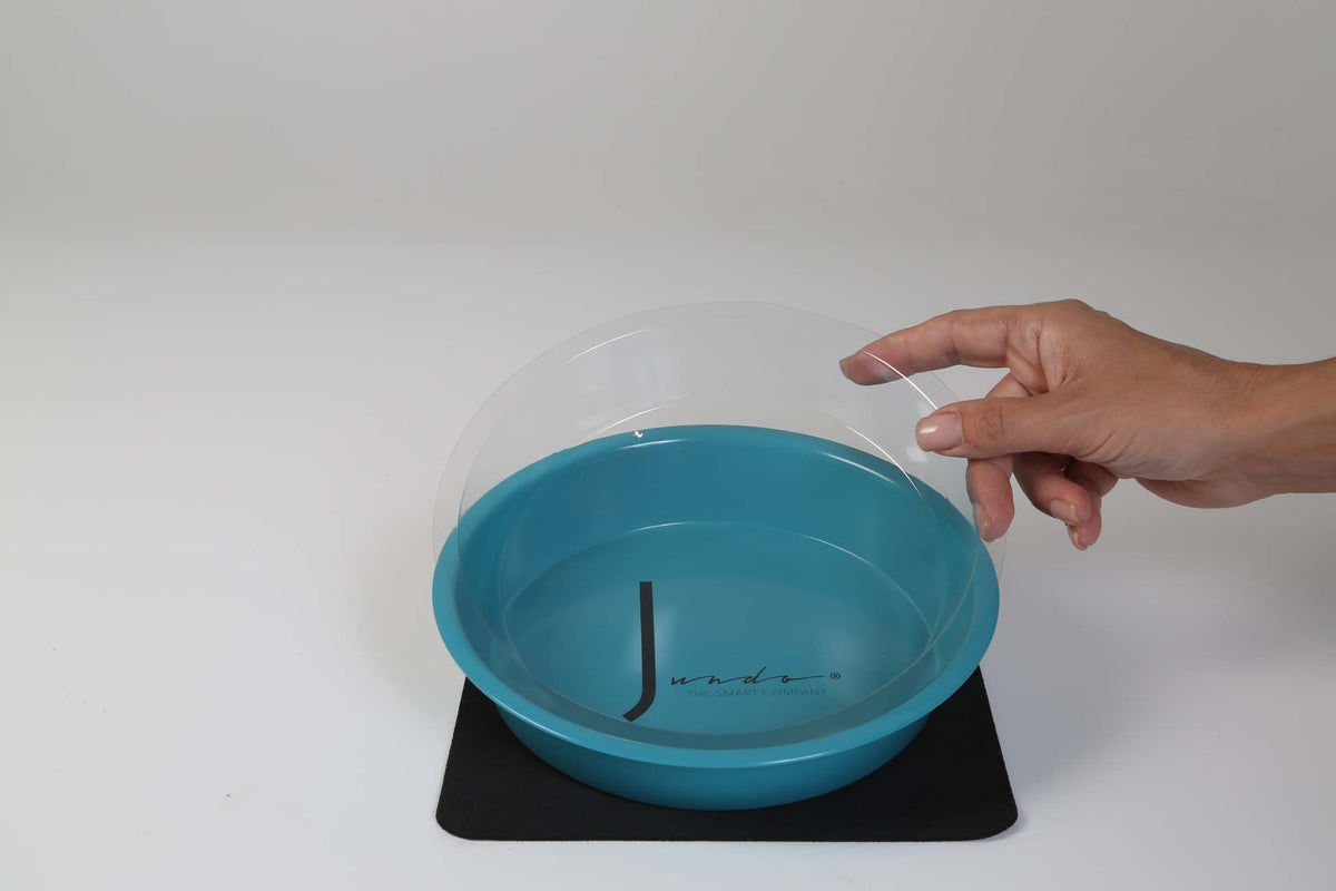 PROMO FINE SERIE !!! Ciotola in Alluminio per Cani Azzurra Jundo