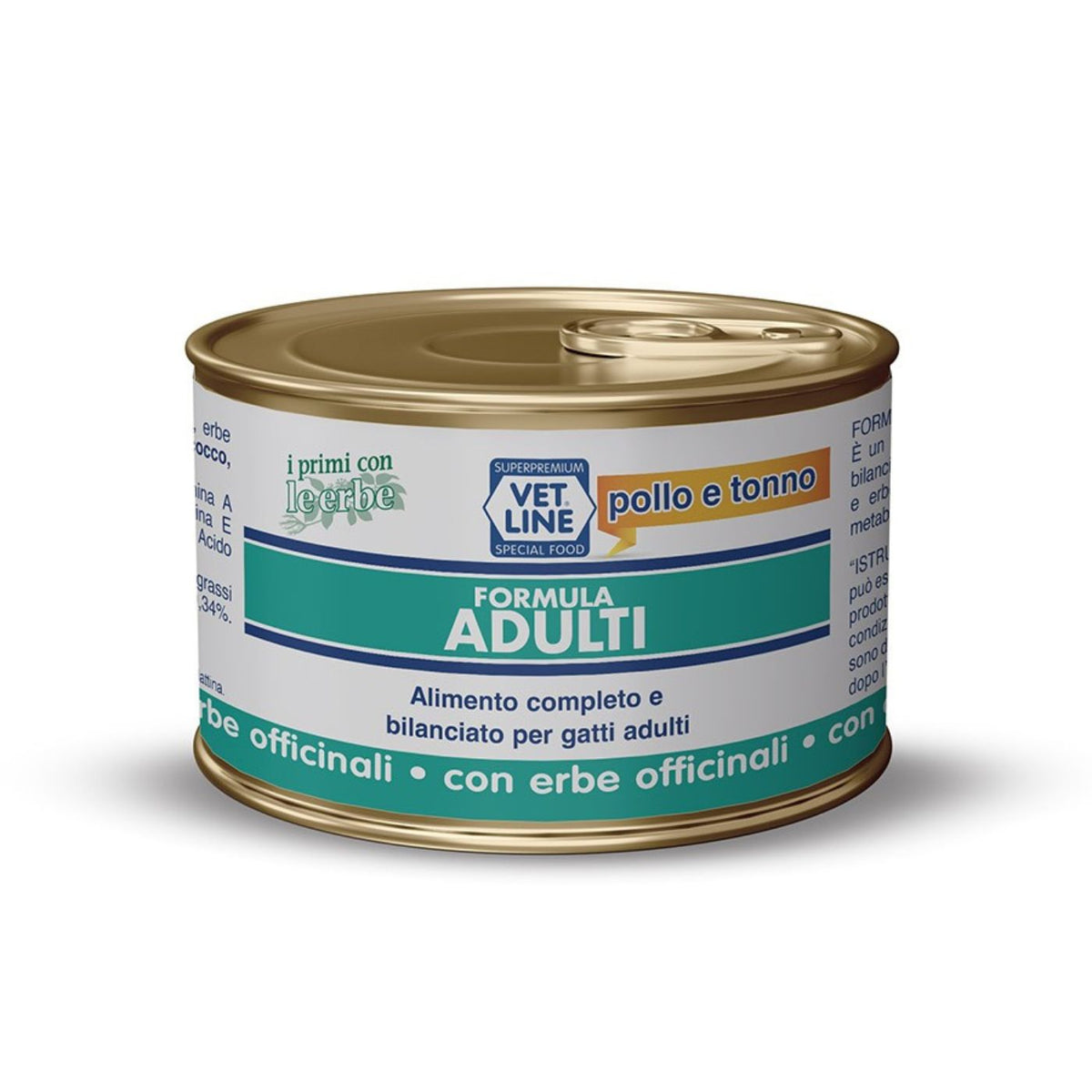 Vet Line Umido Pollo e Tonno per Gatti 85 g VetLine