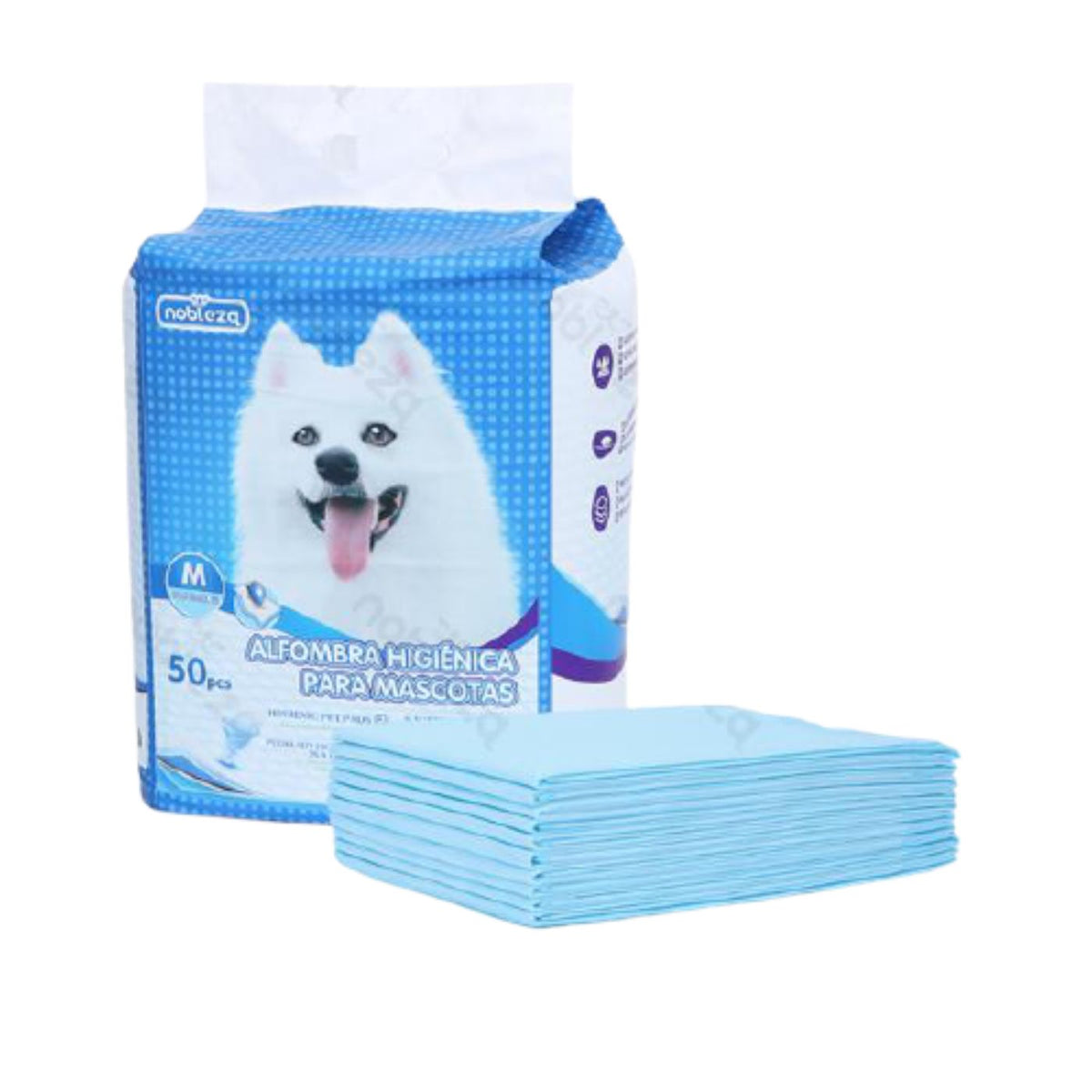 Tappetini Igienici Assorbenti per Cani 60 x 60 cm 50 pz