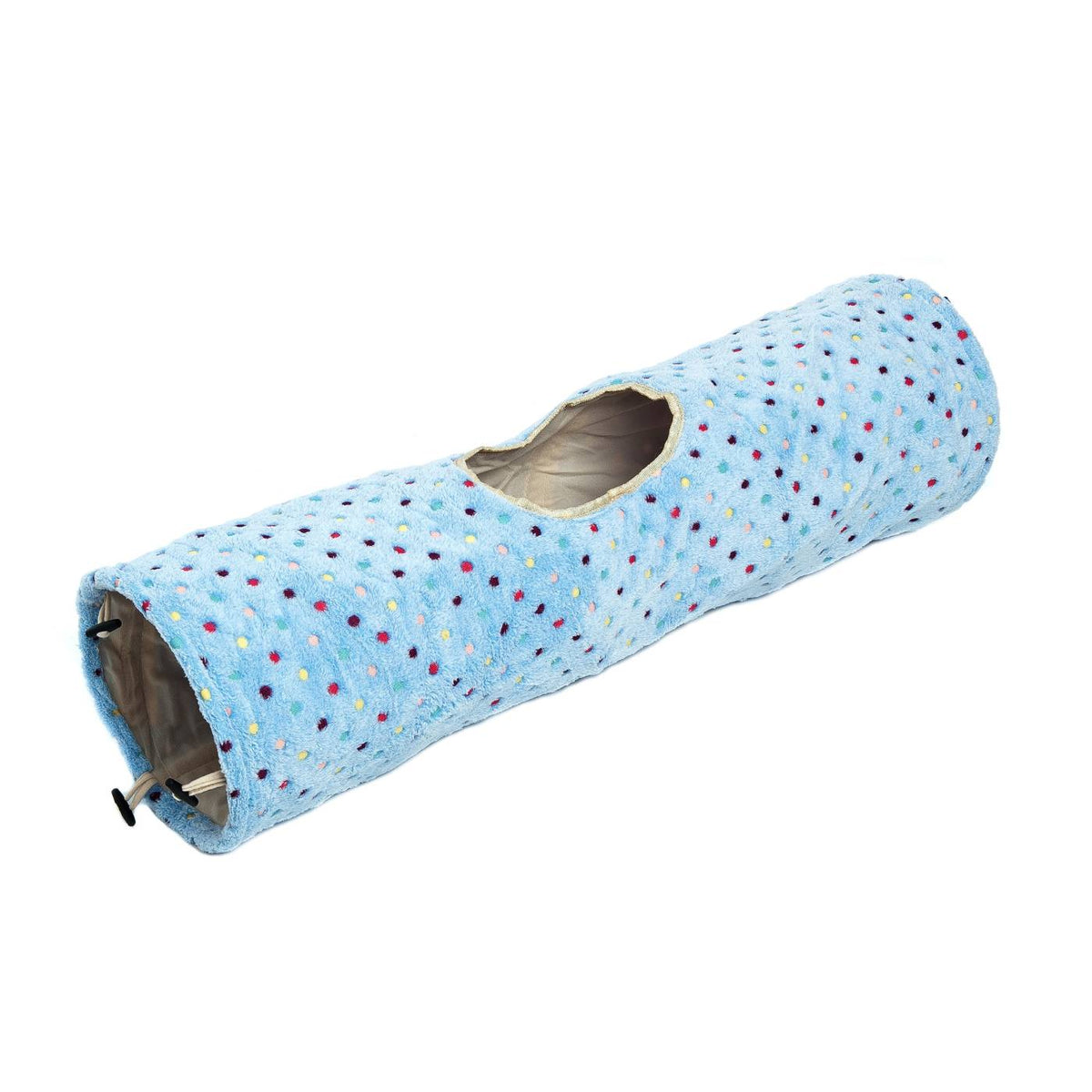 Ferribiella Gioco per Gatti Tunnel Morbido Ø 25 x 90 cm