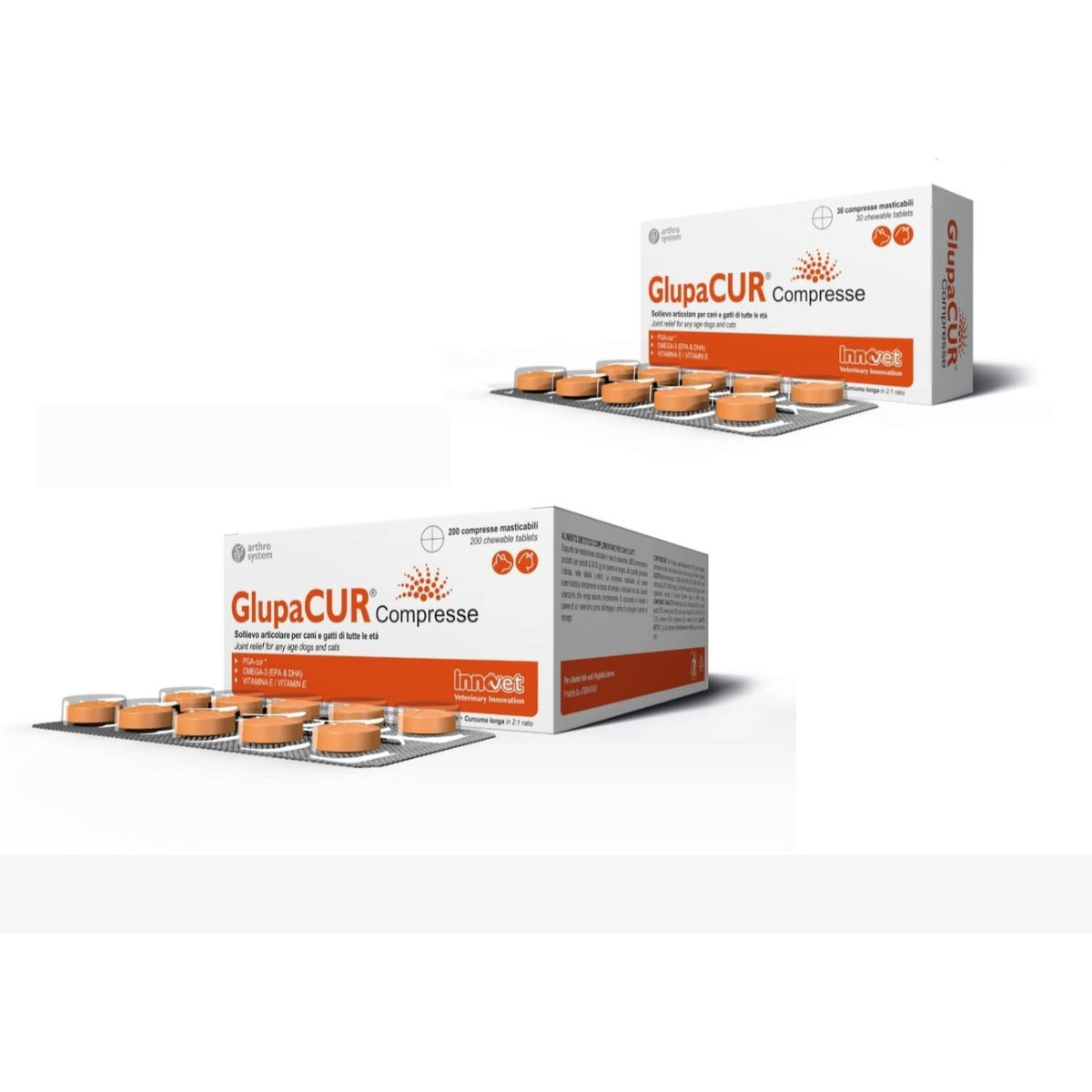 Glupacur Compresse per Cani e Gatti Innovet