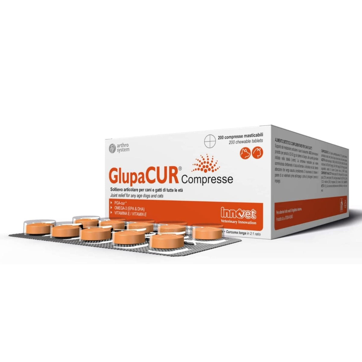 Glupacur Compresse per Cani e Gatti Innovet