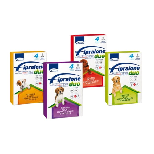 Fipralone DUO Antiparassitario Spot-On per Cani 4 Pipette Formevet