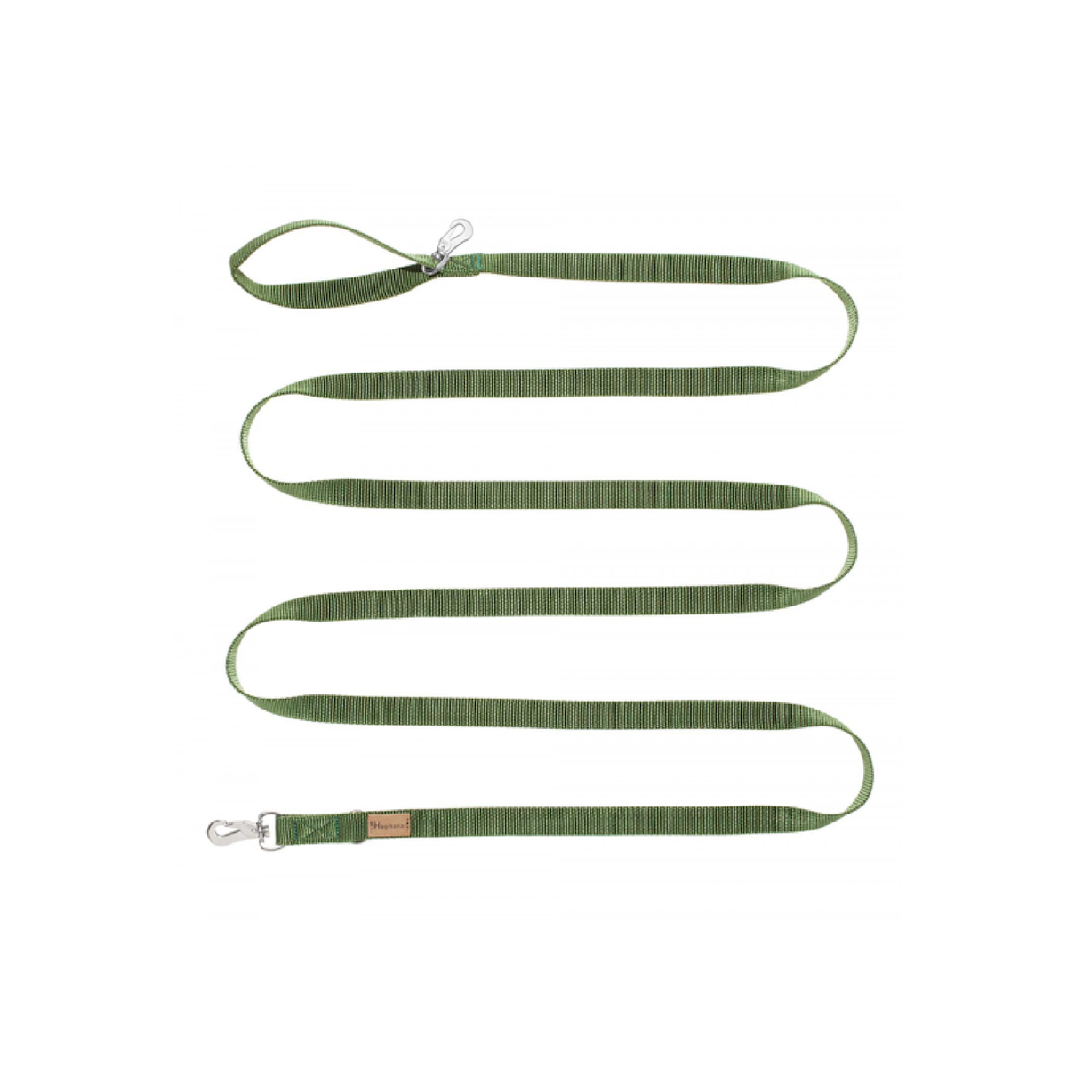 Haqihana Guinzaglio in Nylon Verde