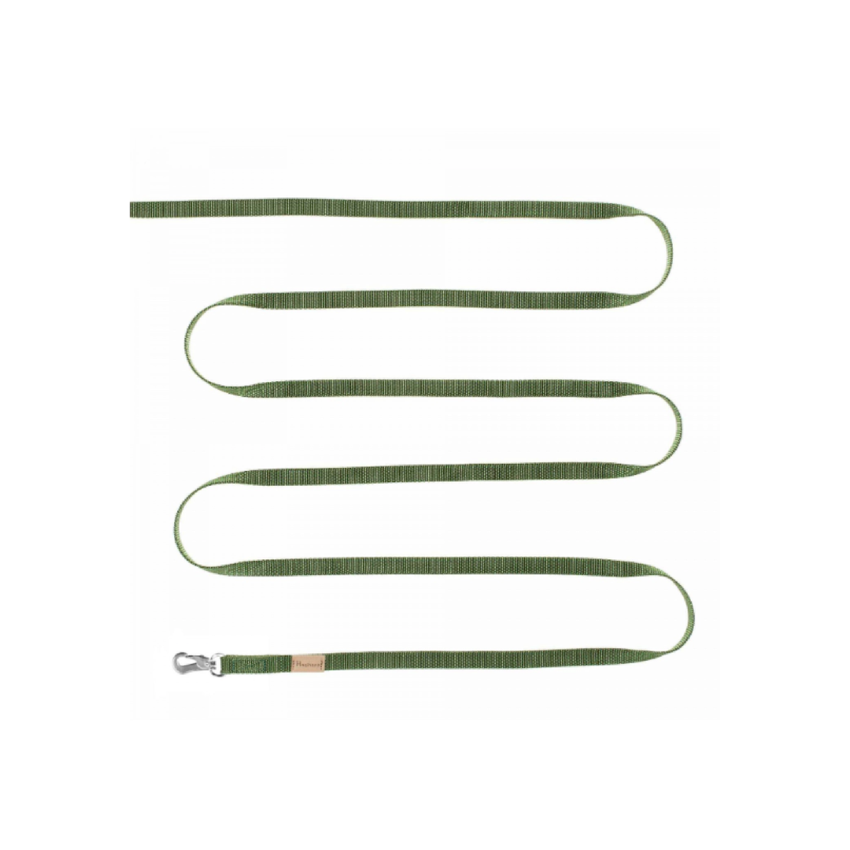 Haqihana Guinzaglio in Nylon Verde