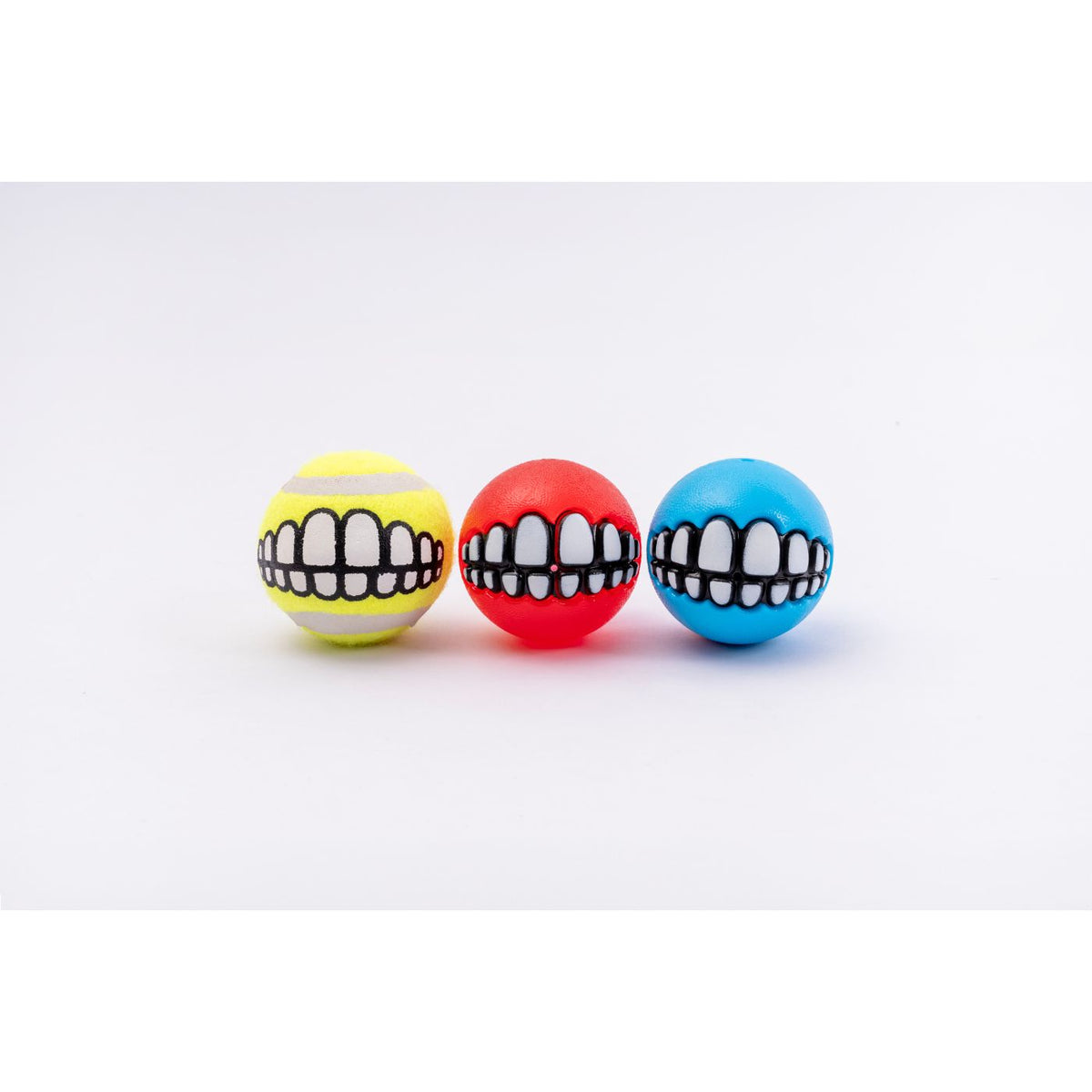 Rogz Palla per Cani Grinz Piccola Ø 4,9 cm 3 pz Colori Assortiti
