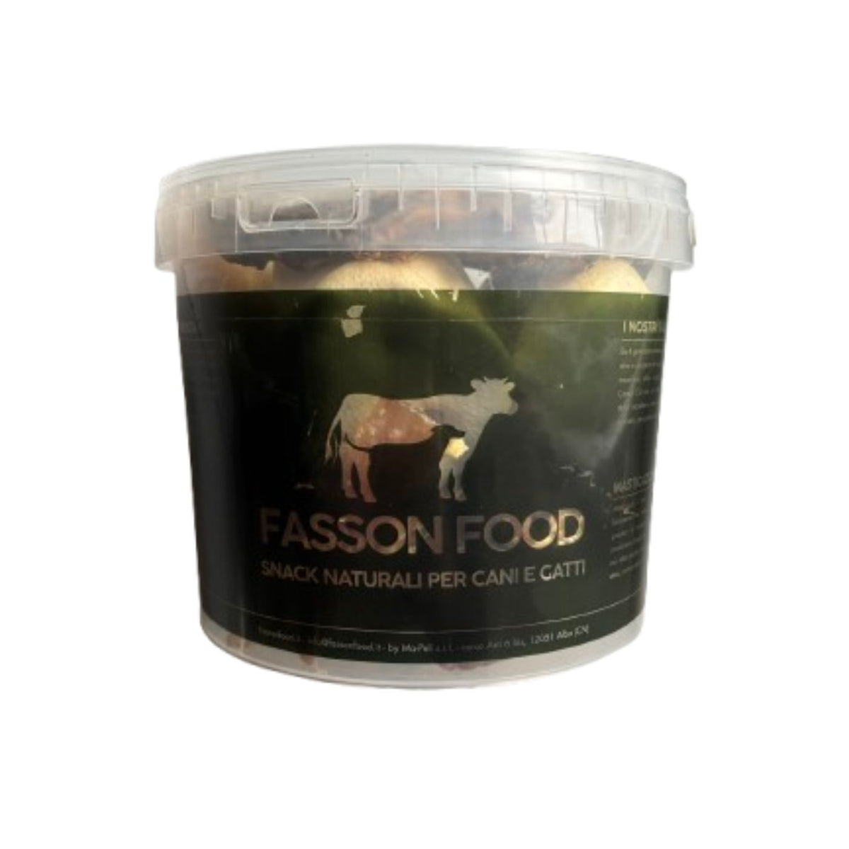 Fasson Food Masticativi Naturali per Cani Secchiello Mix 1 Kg