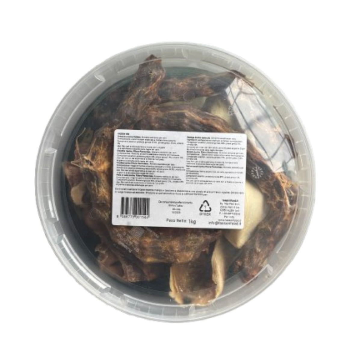 Fasson Food Masticativi Naturali per Cani Secchiello Mix 1 Kg