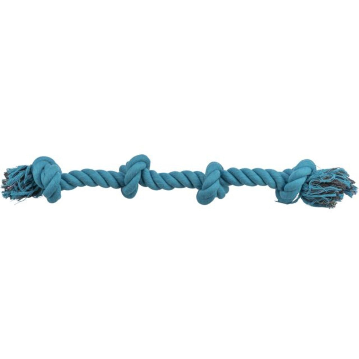 Trixie Gioco in Corda con Nodi per Cani 54 cm Petrolio