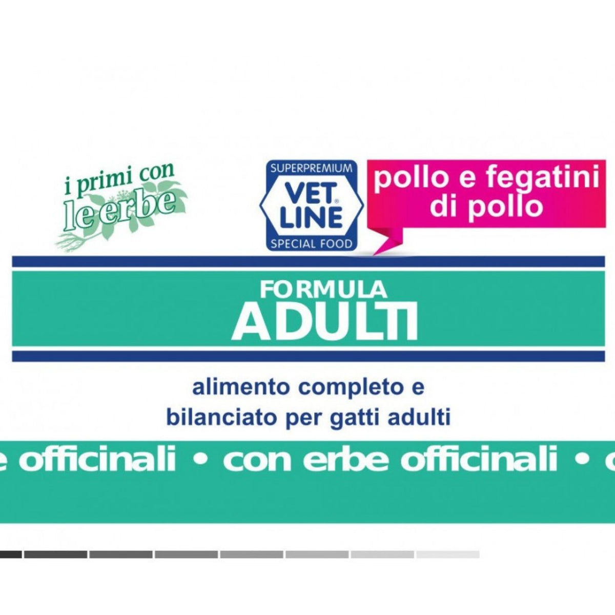 Vet Line Umido Pollo e Fegatini di Pollo per Gatti 85 g VetLine