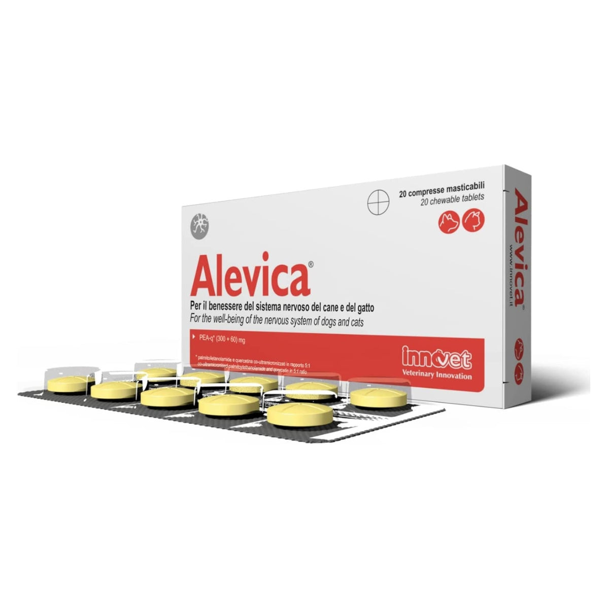 Alevica Integratore Compresse Masticabili per Cani e Gatti Innovet