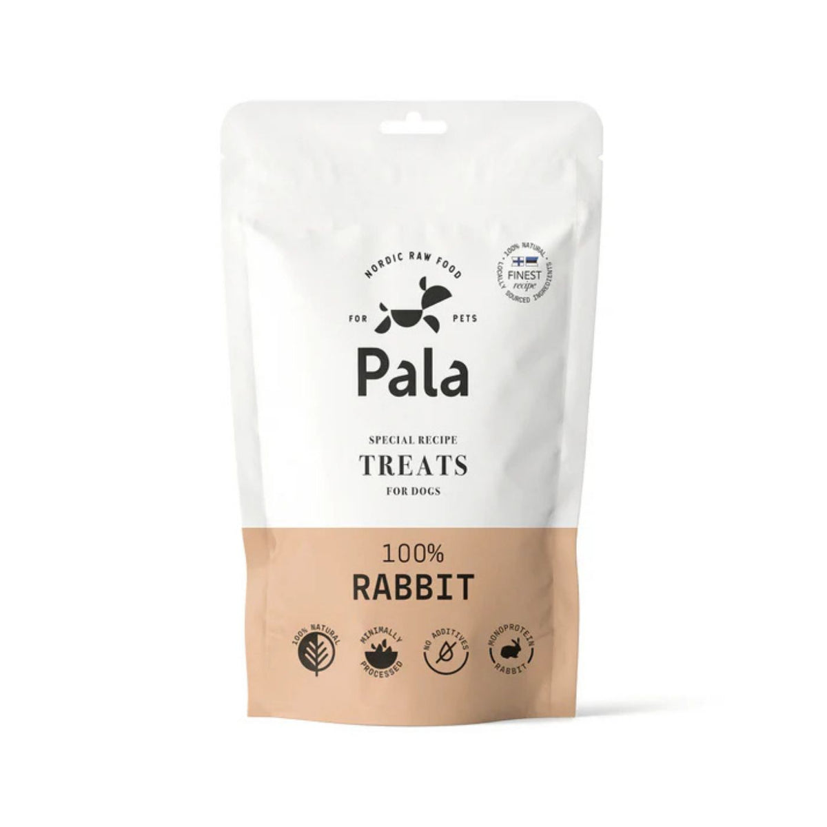 Pala Snack per Cani 100% Coniglio Monoproteici 100 g