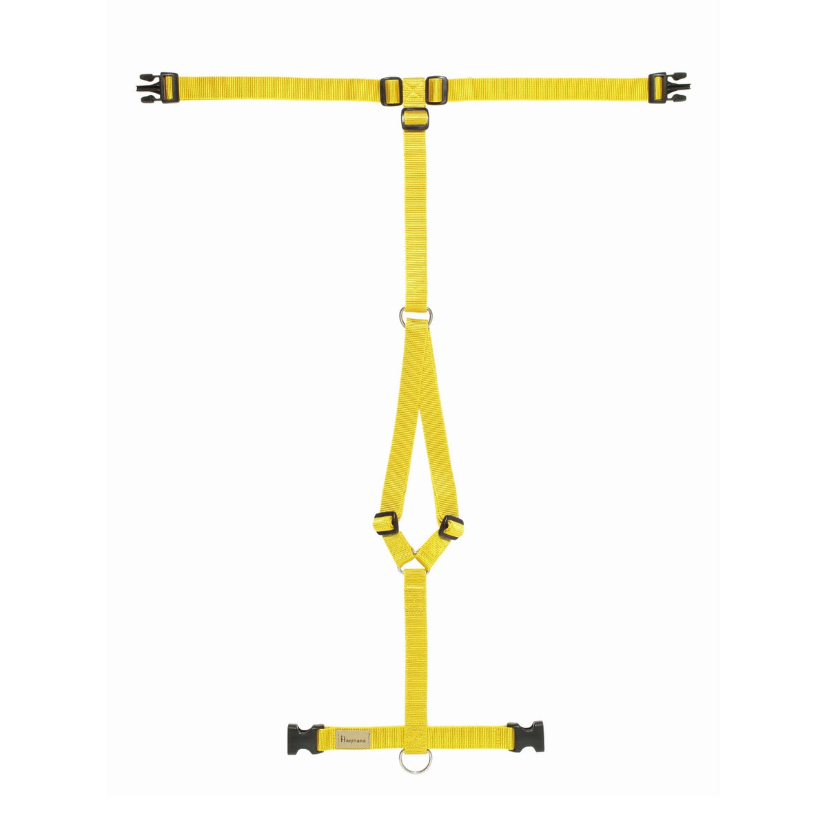 Haqihana Pettorina ad H Yellow in Nylon per Cani