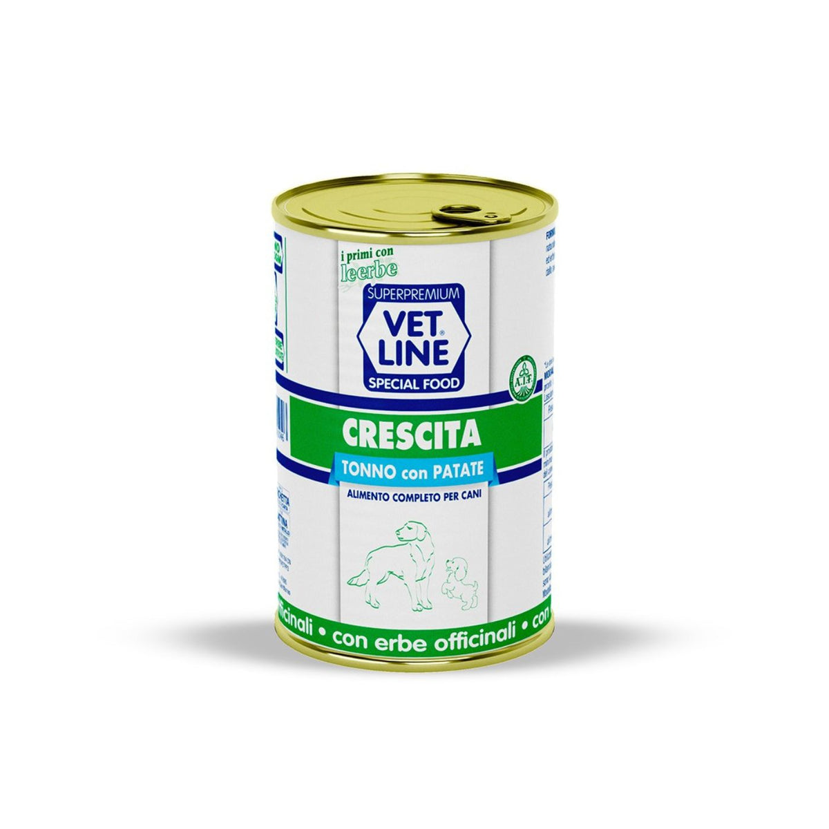 Vet Line Umido Crescita Tonno e Patate per Cuccioli Puppy
