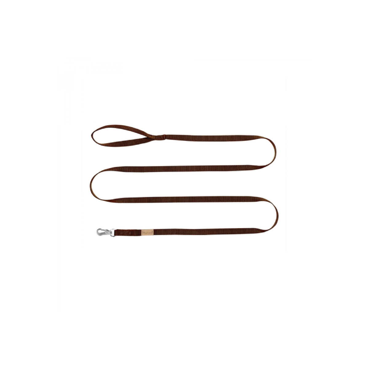 Haqihana Guinzaglio in Nylon Chocolate