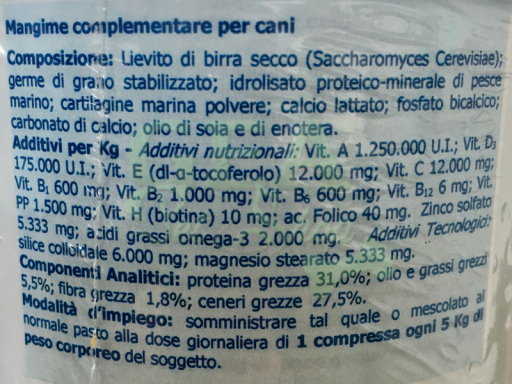 Toto Cerevit Plus Integratore per Cani Linea Nutraceutica