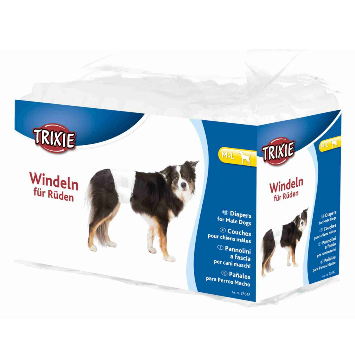 Trixie Pannolini a Fascia per Cani Maschi