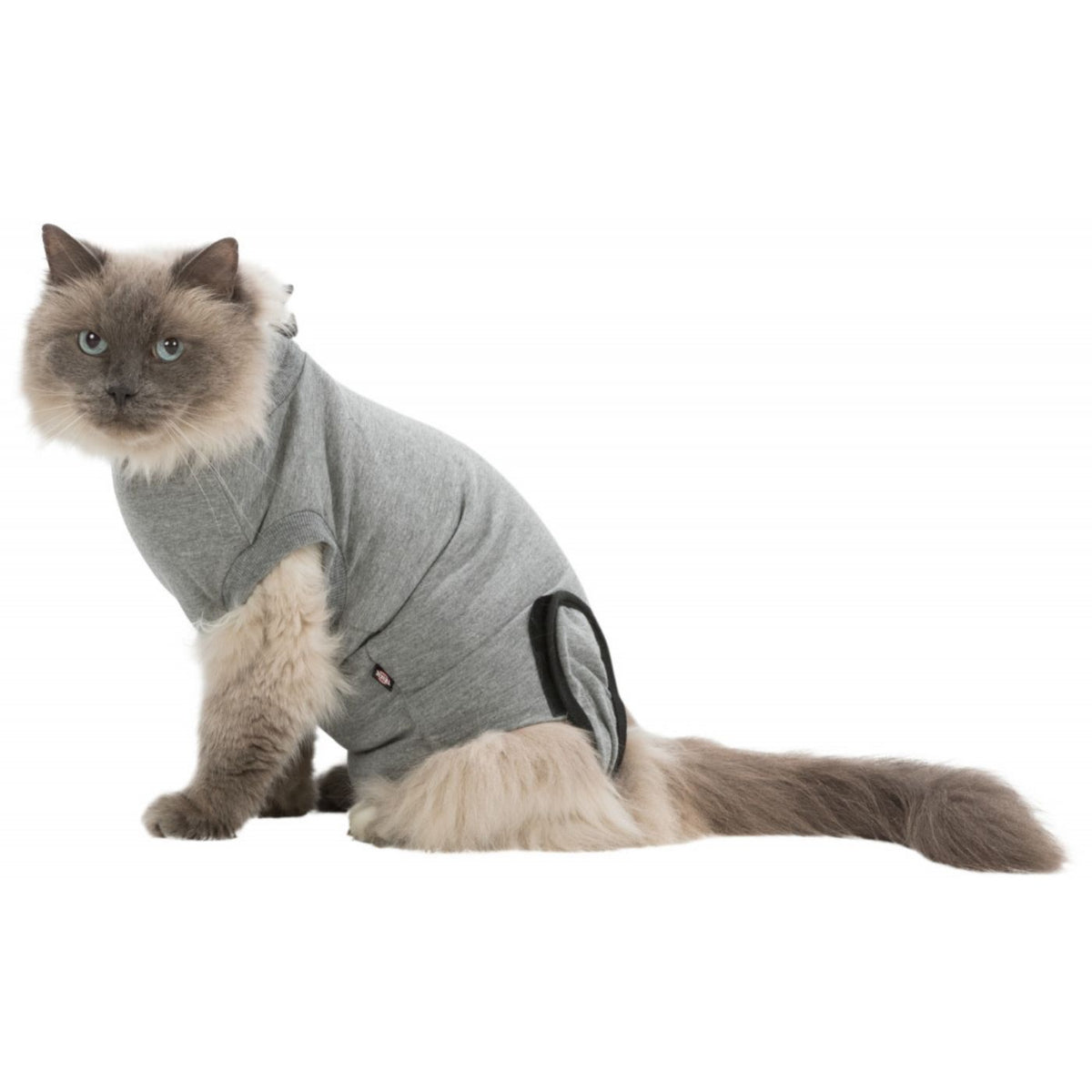 Trixie Body Protettivo Post Operatorio per Gatti Grigio