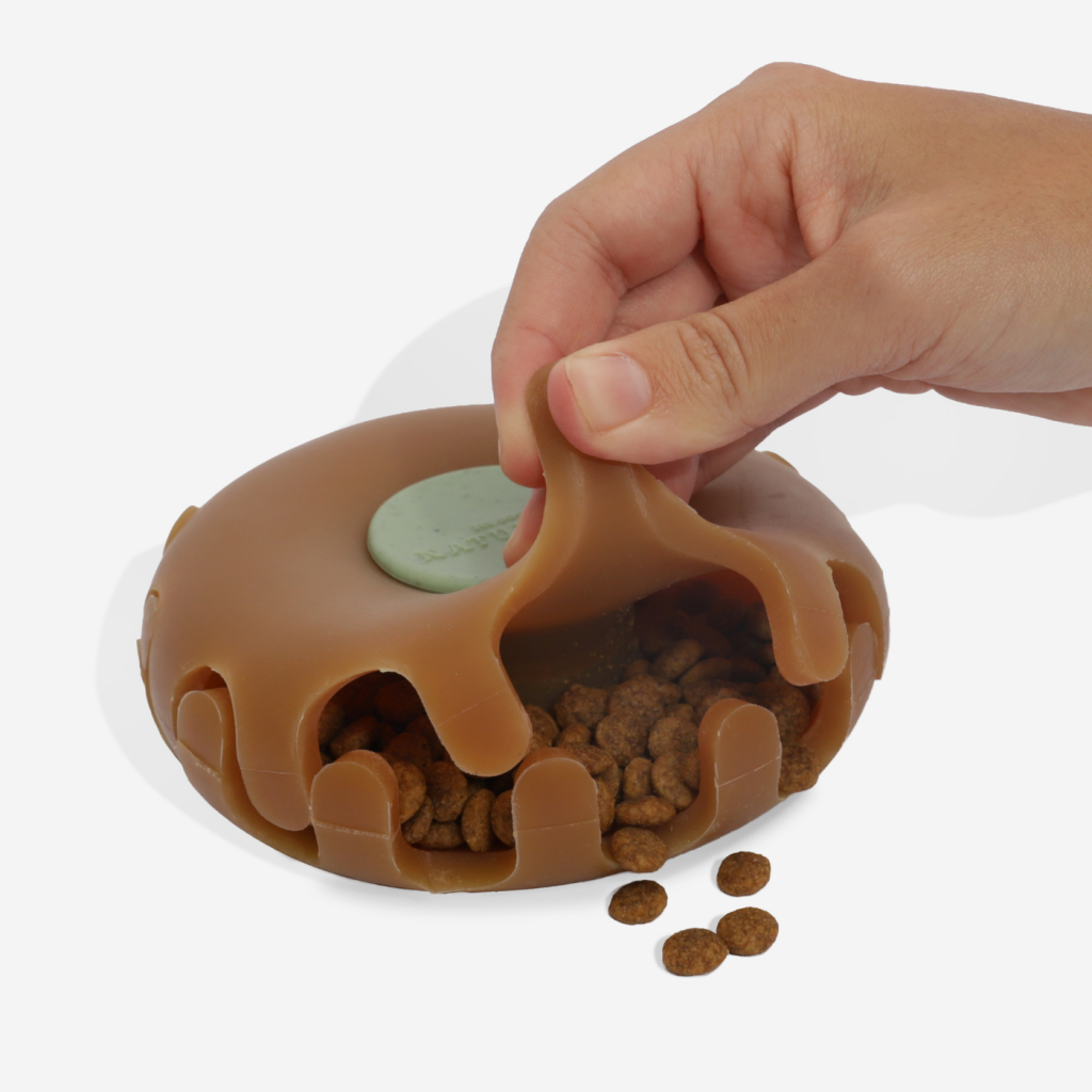Zee.Dog Gioco per Cani Portapremietti Treat Dispenser Toy Linea Naturals