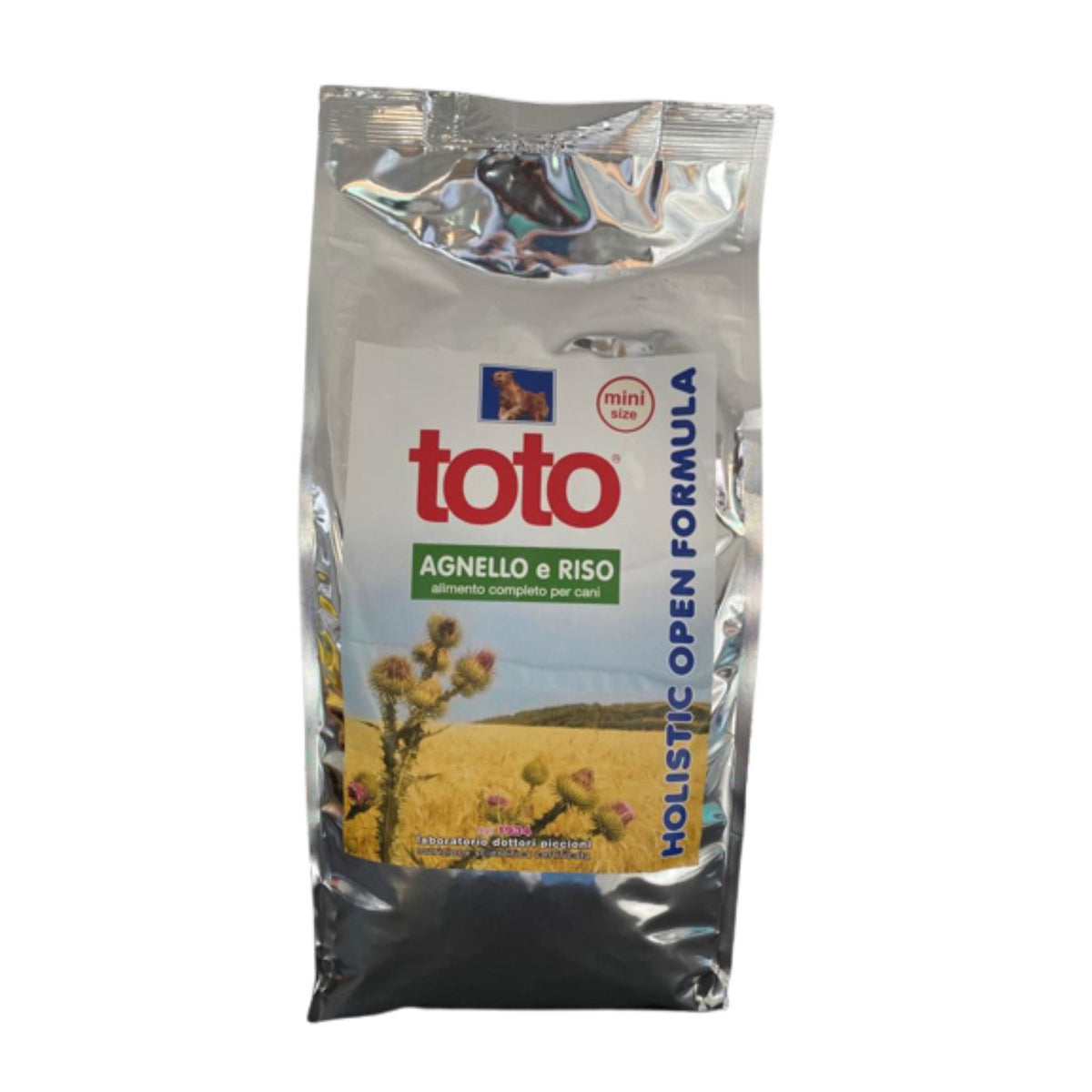Toto Holistic Open Formula Agnello e Riso MINI SIZE per Cani