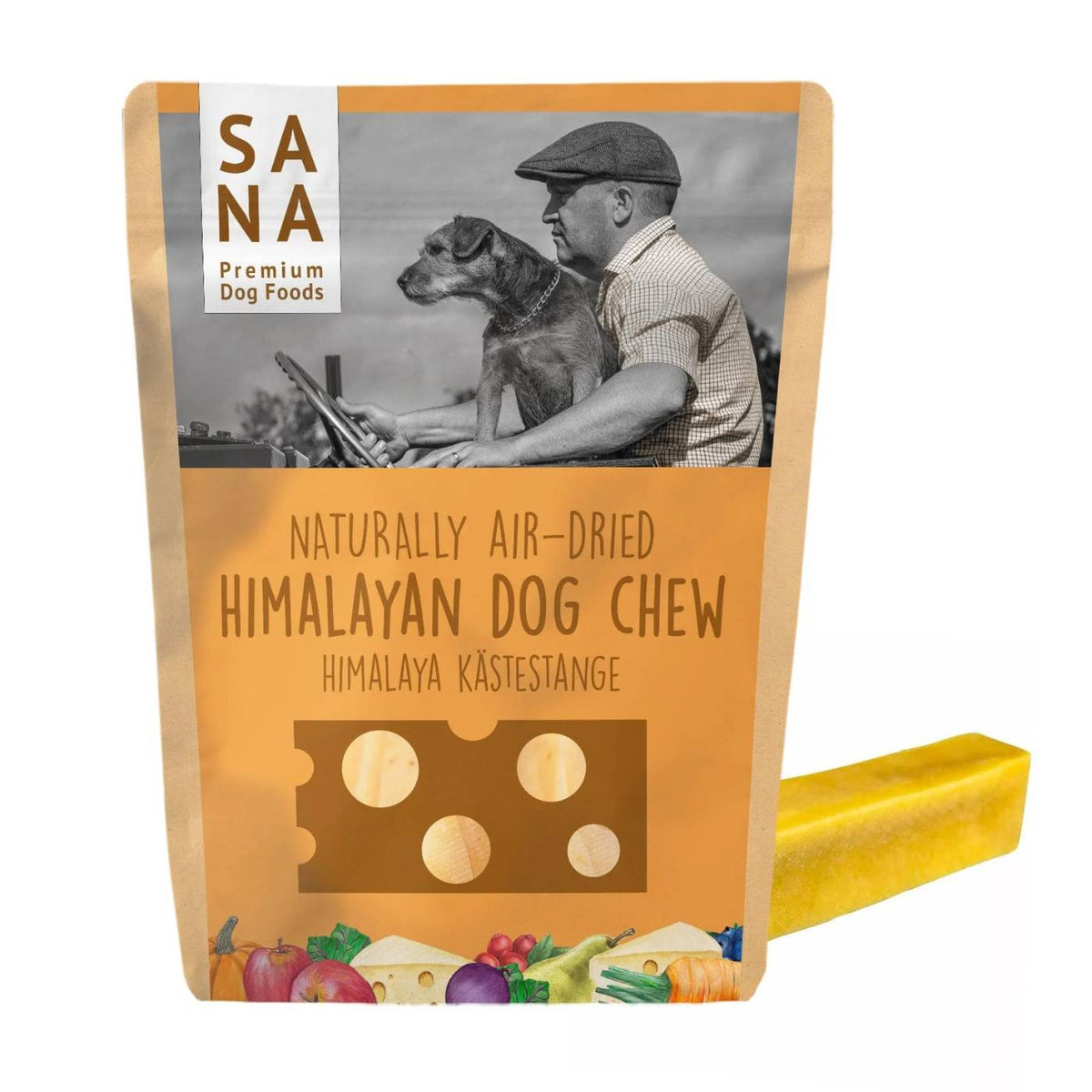 Sanadog Snack di Formaggio Himalayano per Cani