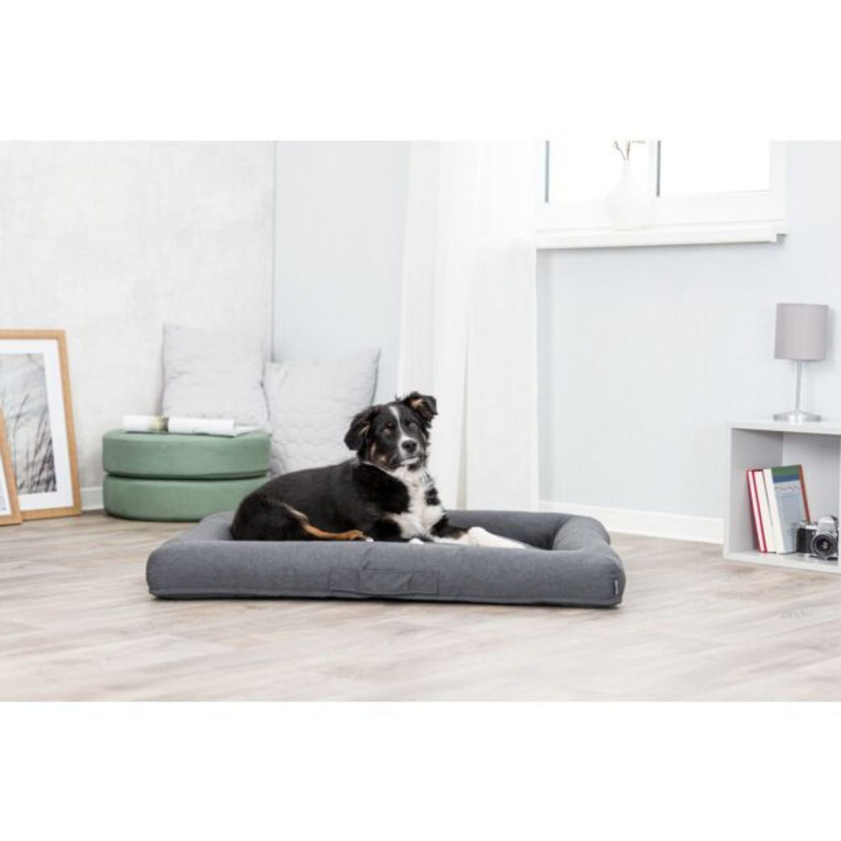 Trixie Cuccia per Cani Pulito Vital 100 x 80 cm Grigio