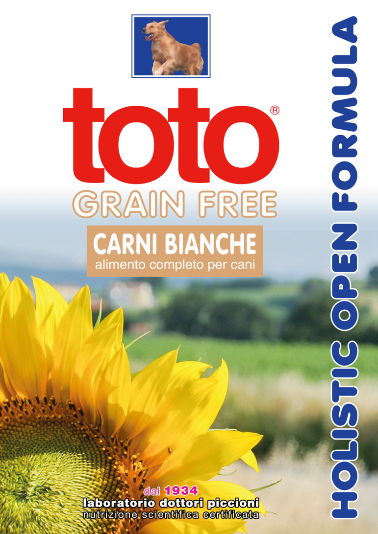 Toto Holistic Crocchette per Cani Grain Free Carni Bianche