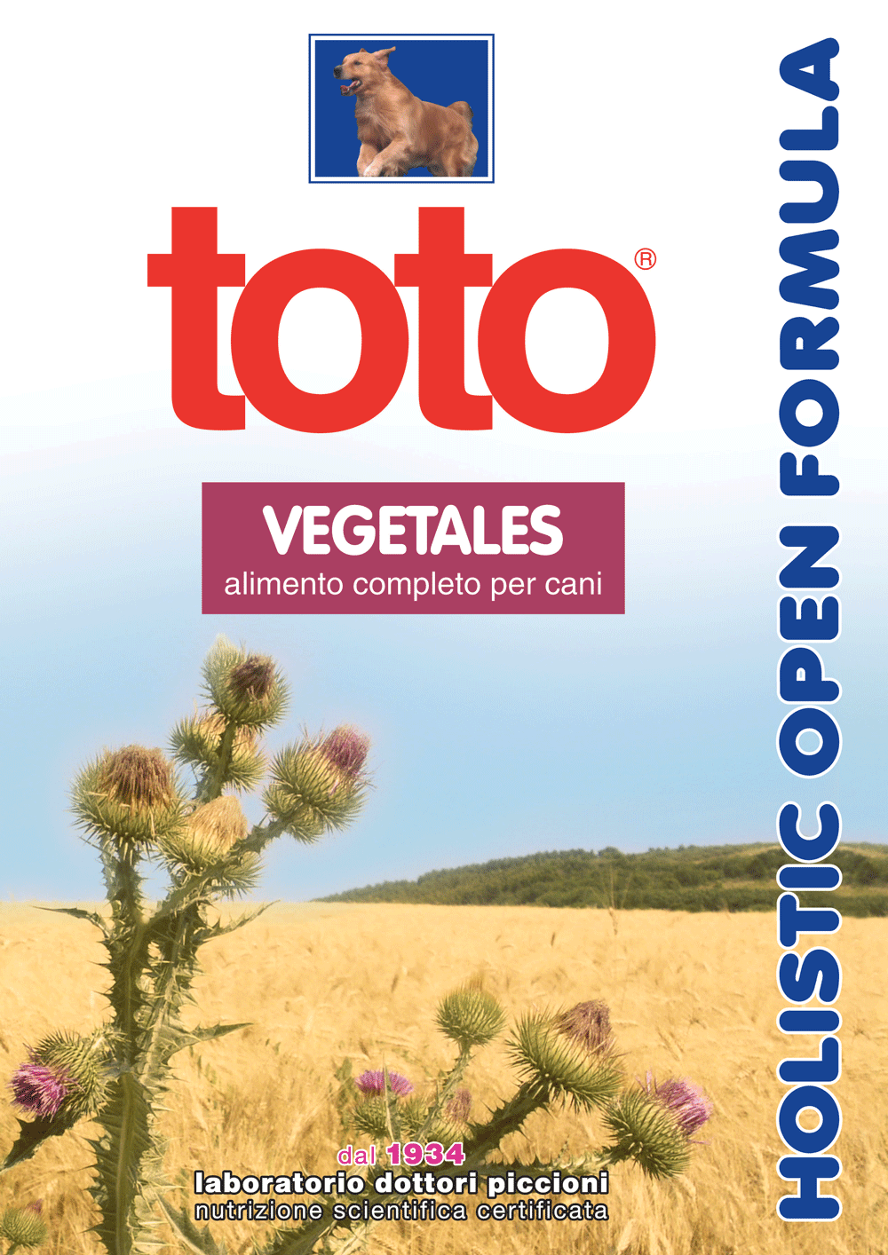 Toto Holistic Open Formula Vegetales per Cani
