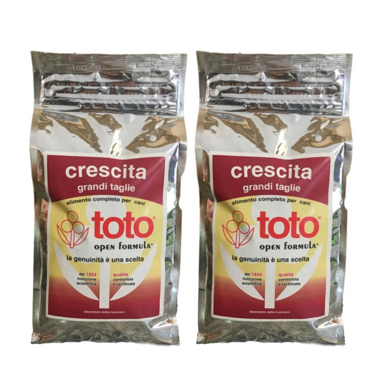 Toto Open Formula Crescita Grandi Taglie per Cuccioli Puppy
