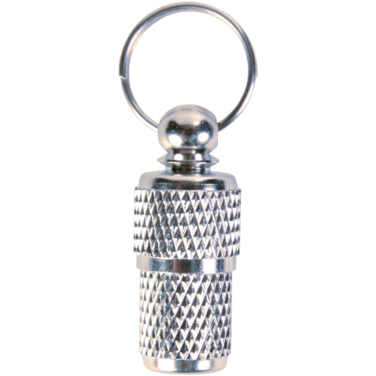 Trixie Porta Indirizzo in Metallo Cromato per Cani