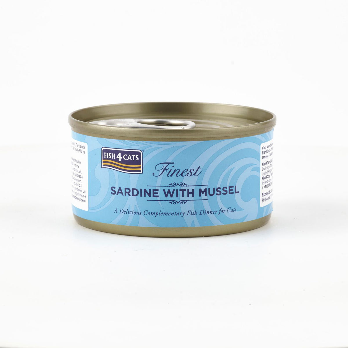 Fish4Cats Umido per Gatti Sardina con Cozze 70 gr