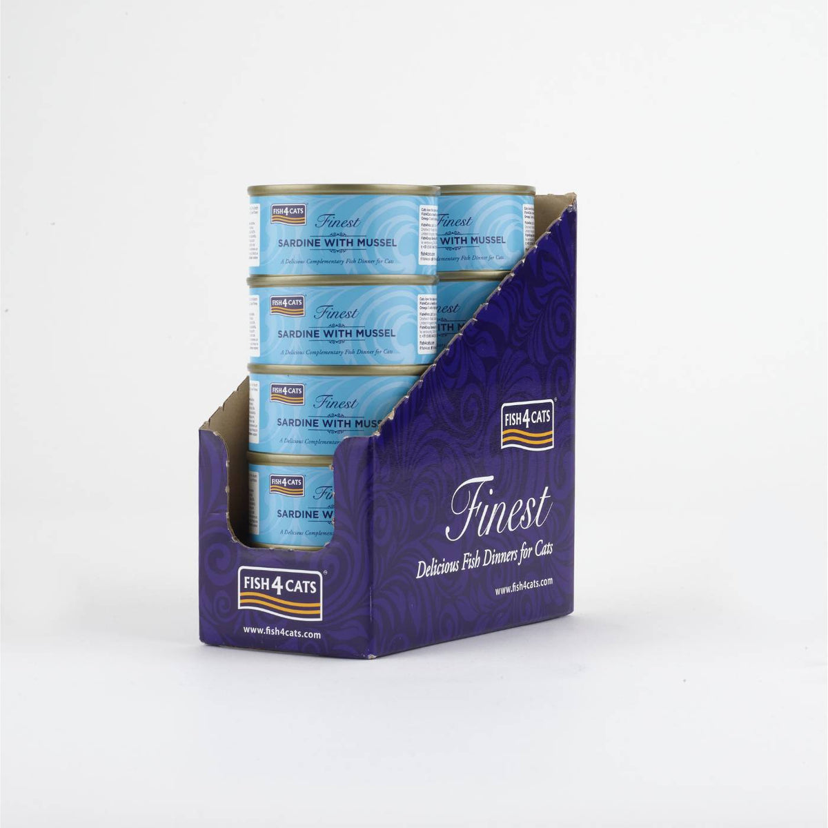 Fish4Cats Umido per Gatti Sardina con Cozze 70 gr