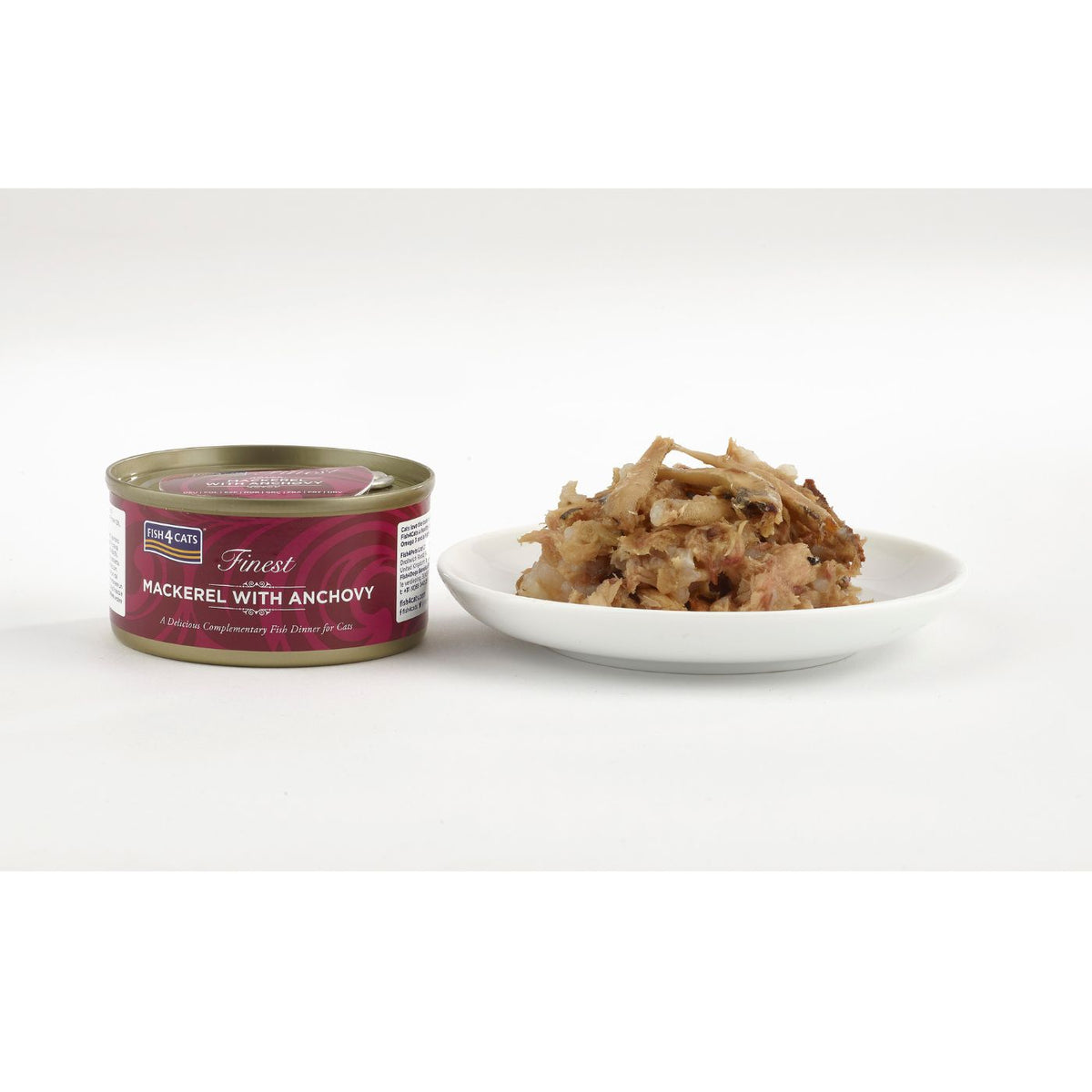 Fish4Cats Umido per Gatti Sgombro con Acciuga 70 gr