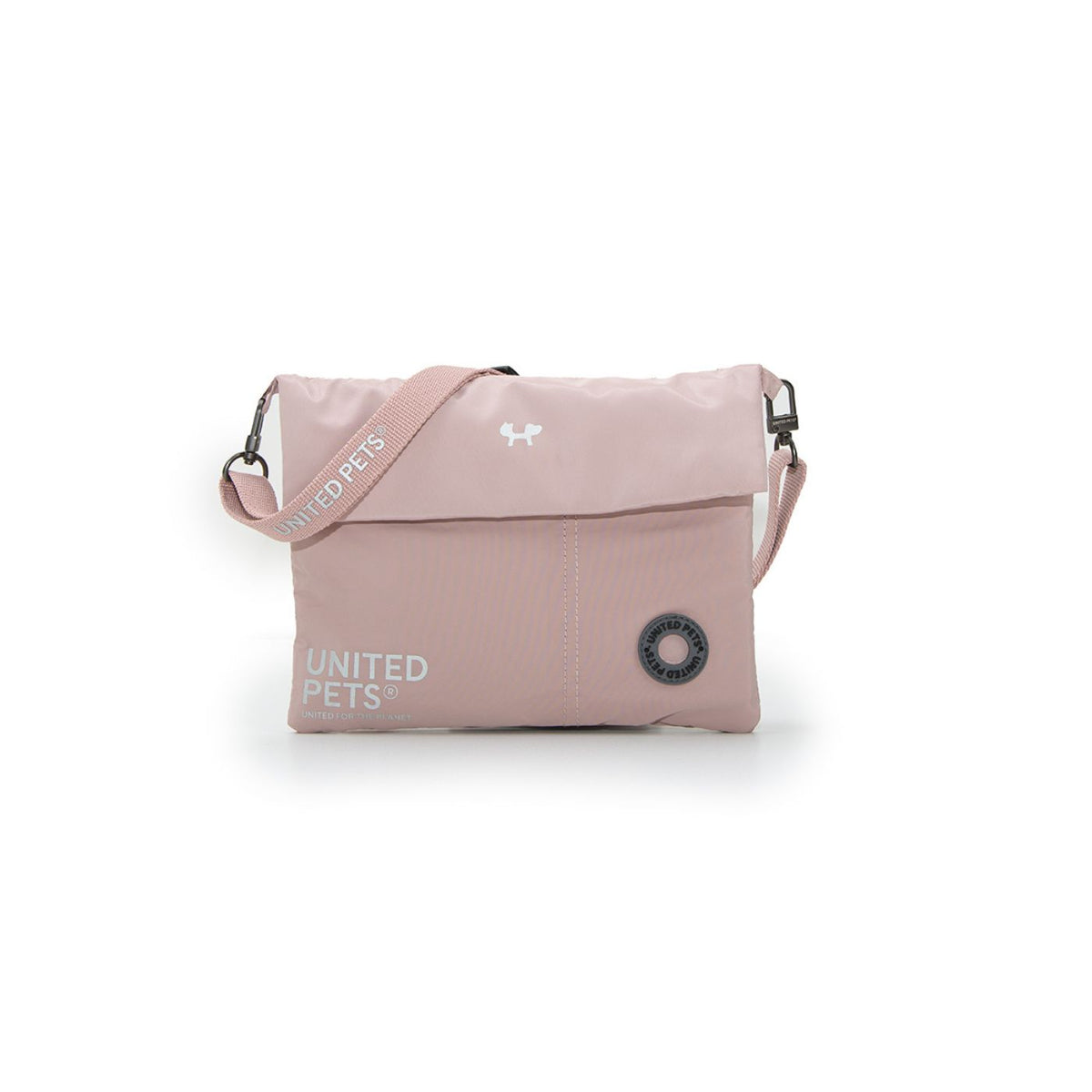 United Pets Pochette Borsa City Bag con Tracolla Linea CityLife Rosa