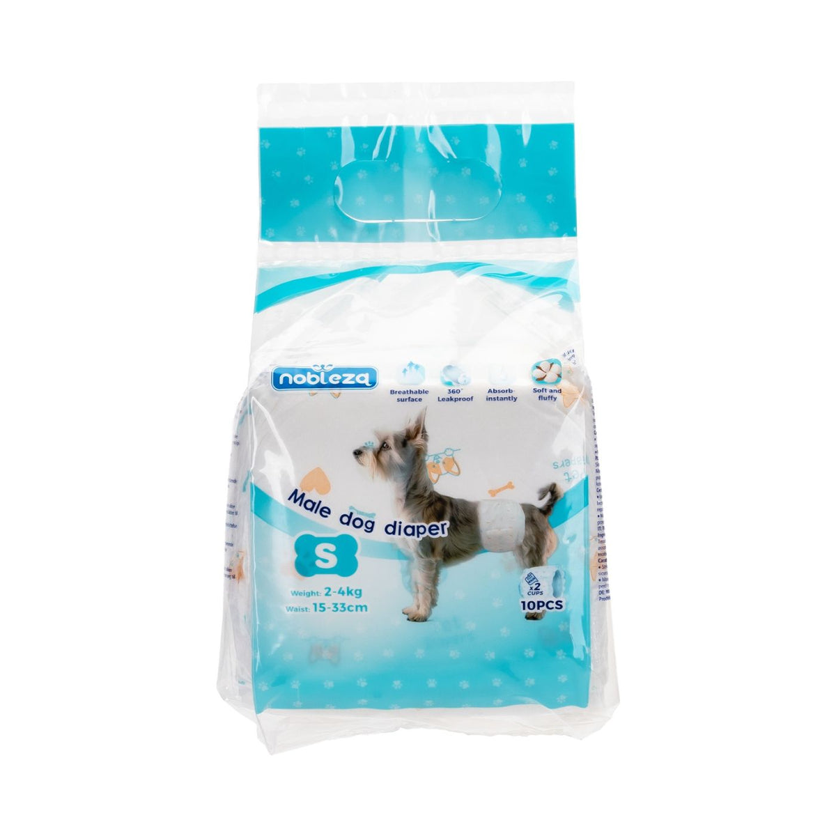 Nobleza Pannolini a Fascia per Cani Maschi